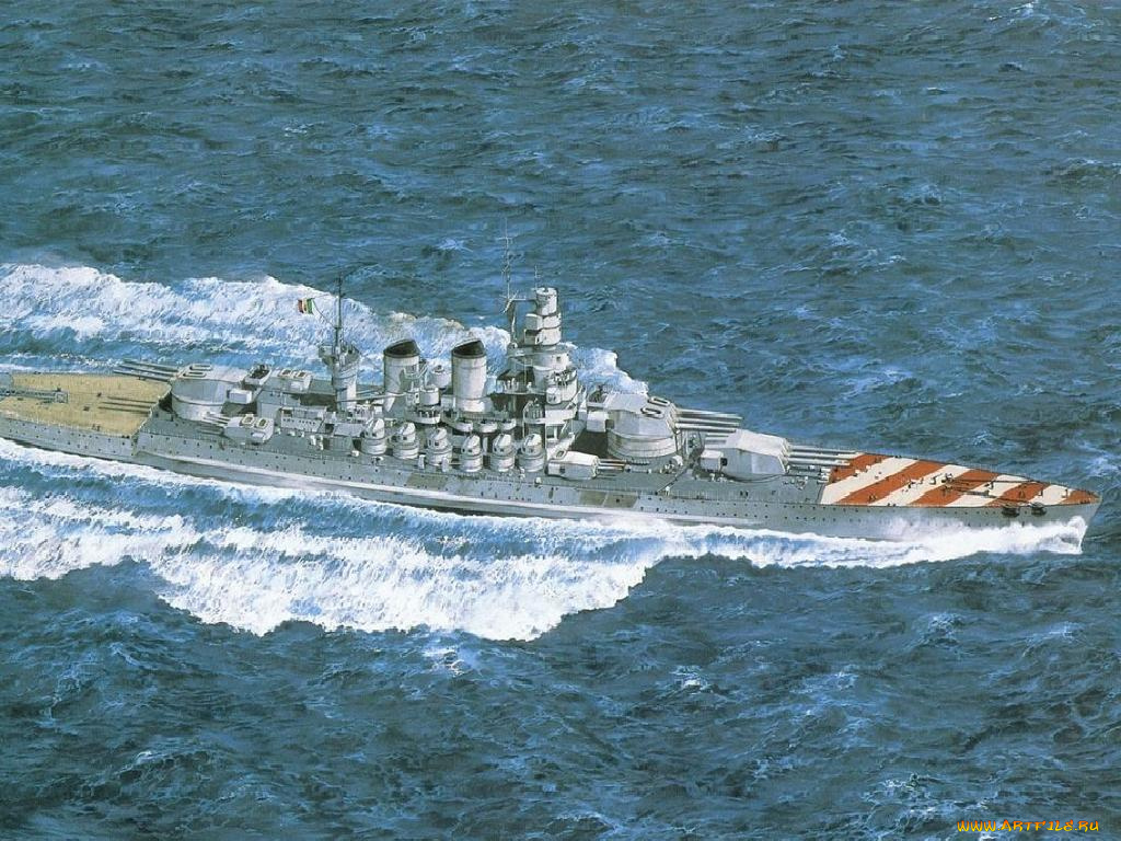 корабли, рисованные