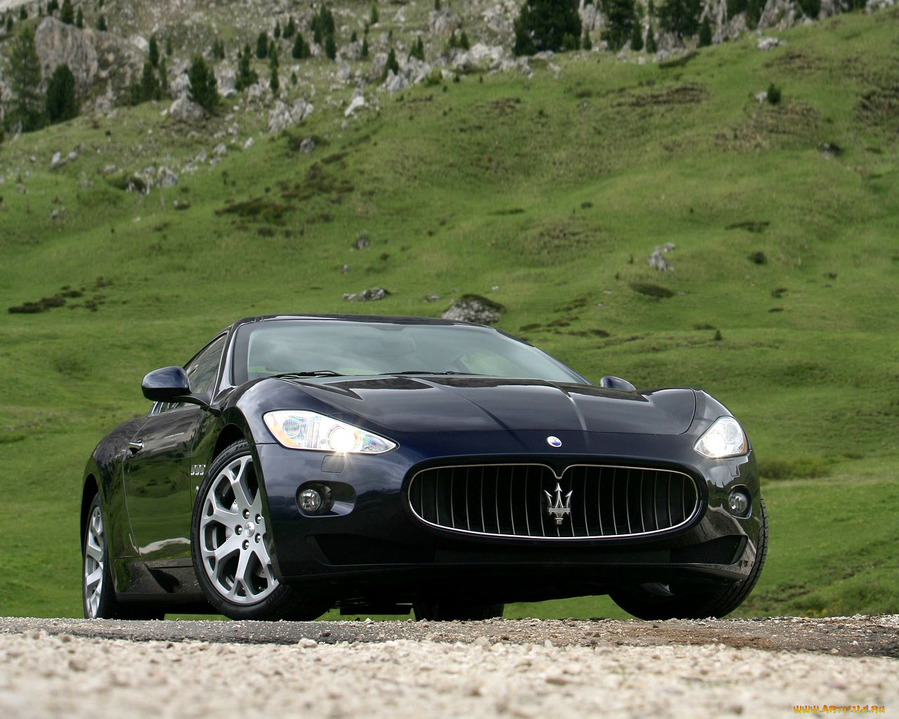 maserati, gran, turismo, coupe, 2007, автомобили