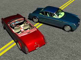 Картинка автомобили 3д