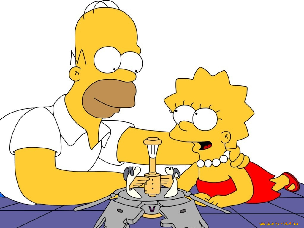 мультфильмы, the, simpsons
