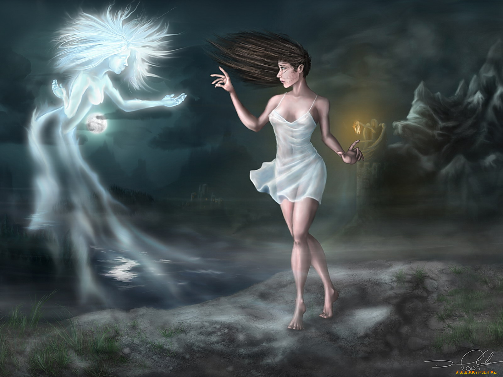 фэнтези, призраки