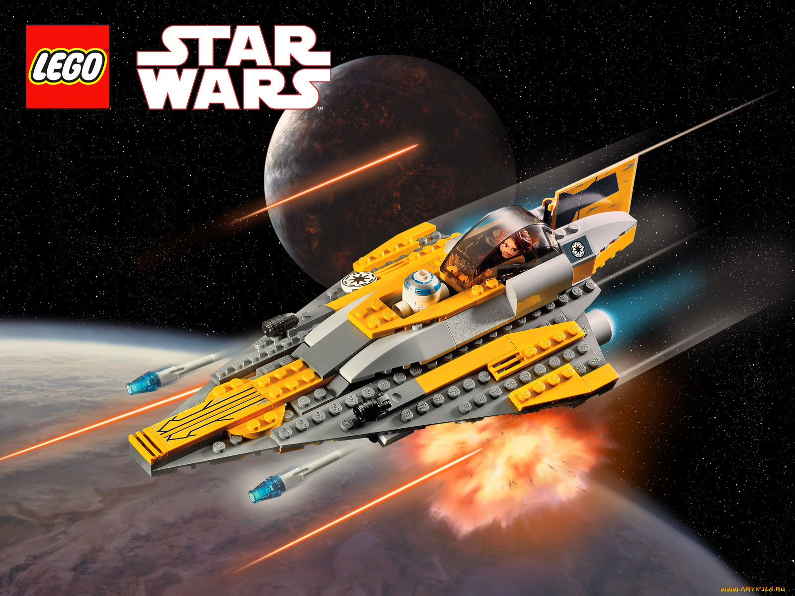 видео, игры, lego, star, wars, the, video, game