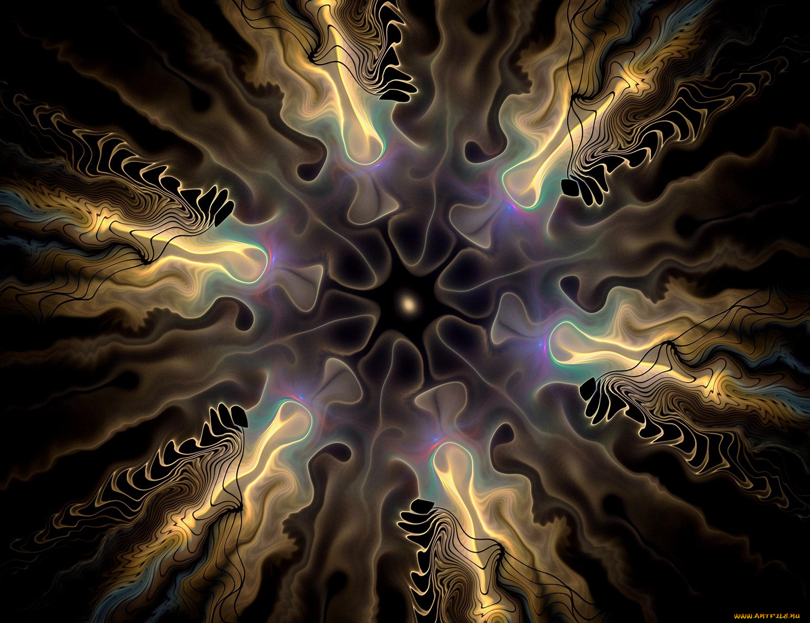 3д, графика, fractal, фракталы, фрактал