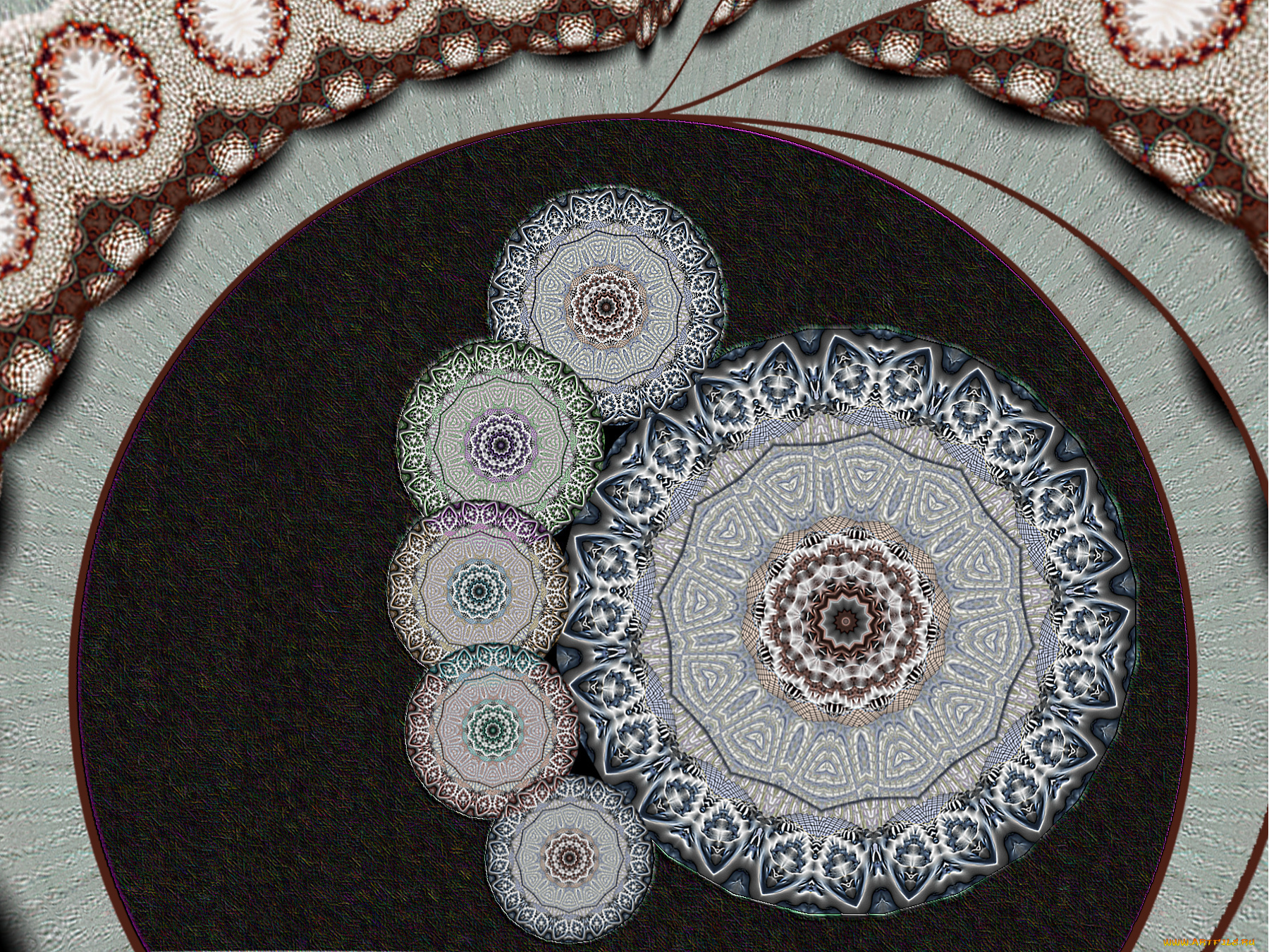 3д, графика, fractal, фракталы, фпактал