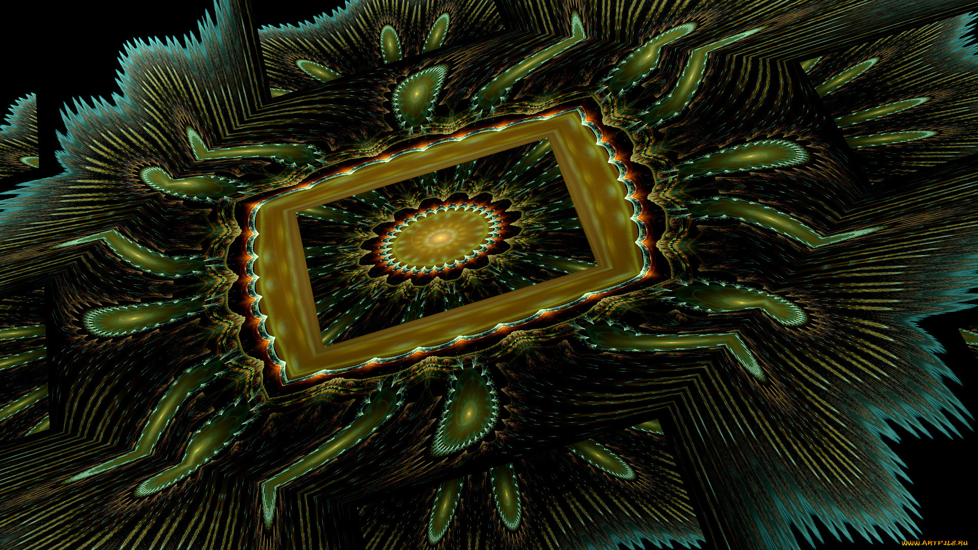 3д, графика, fractal, фракталы, фрактал