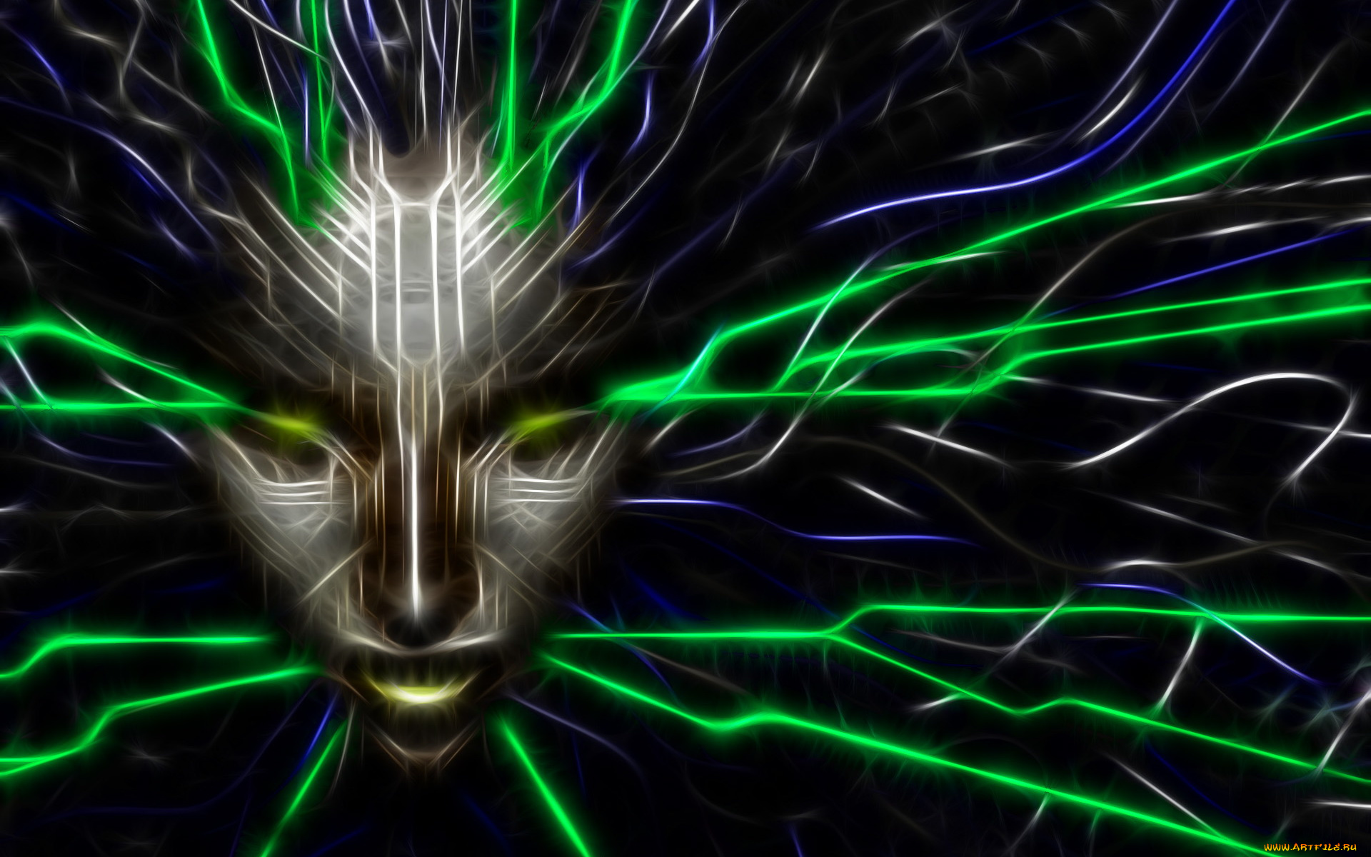 3д, графика, creatures, существа, существо, фрактал