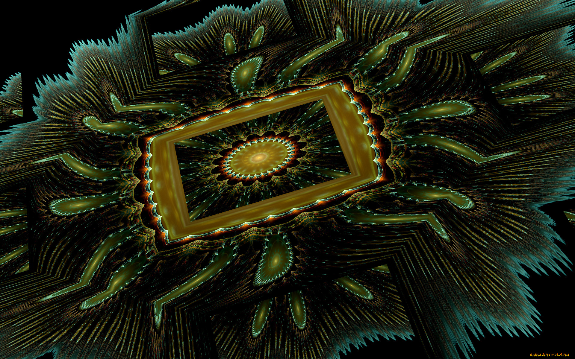 3д, графика, fractal, фракталы, фрактал