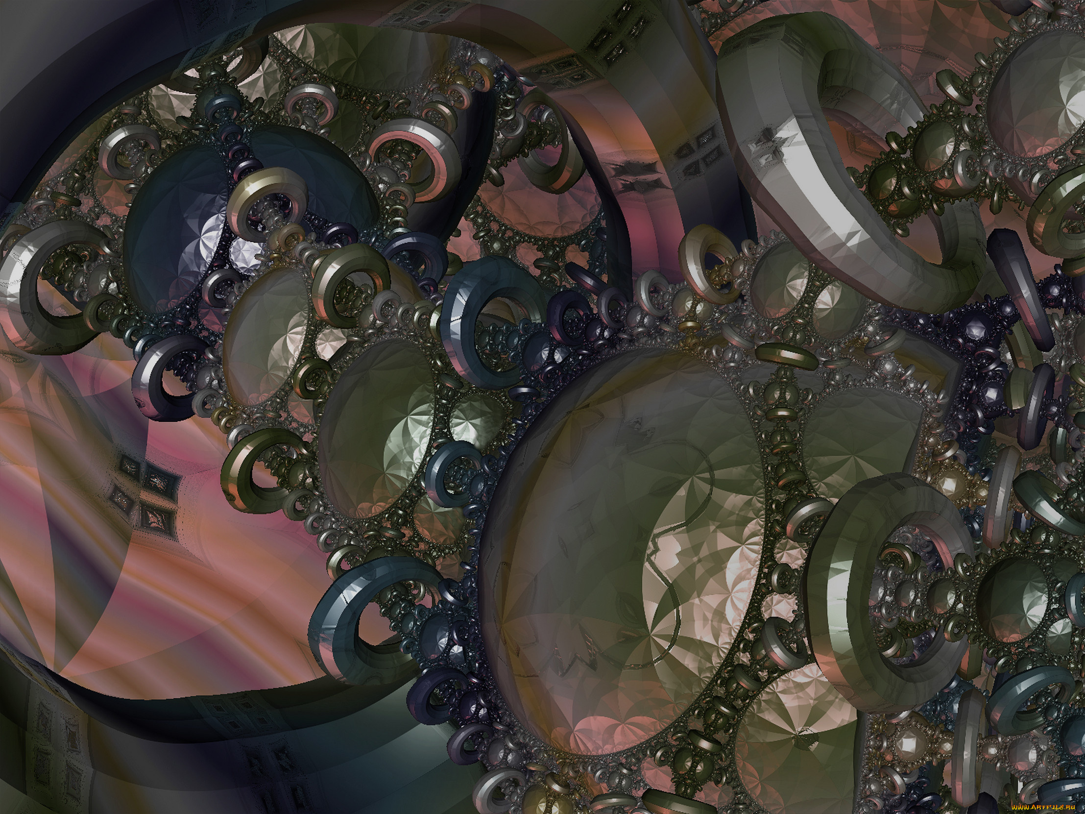 3д, графика, fractal, фракталы, фрактал