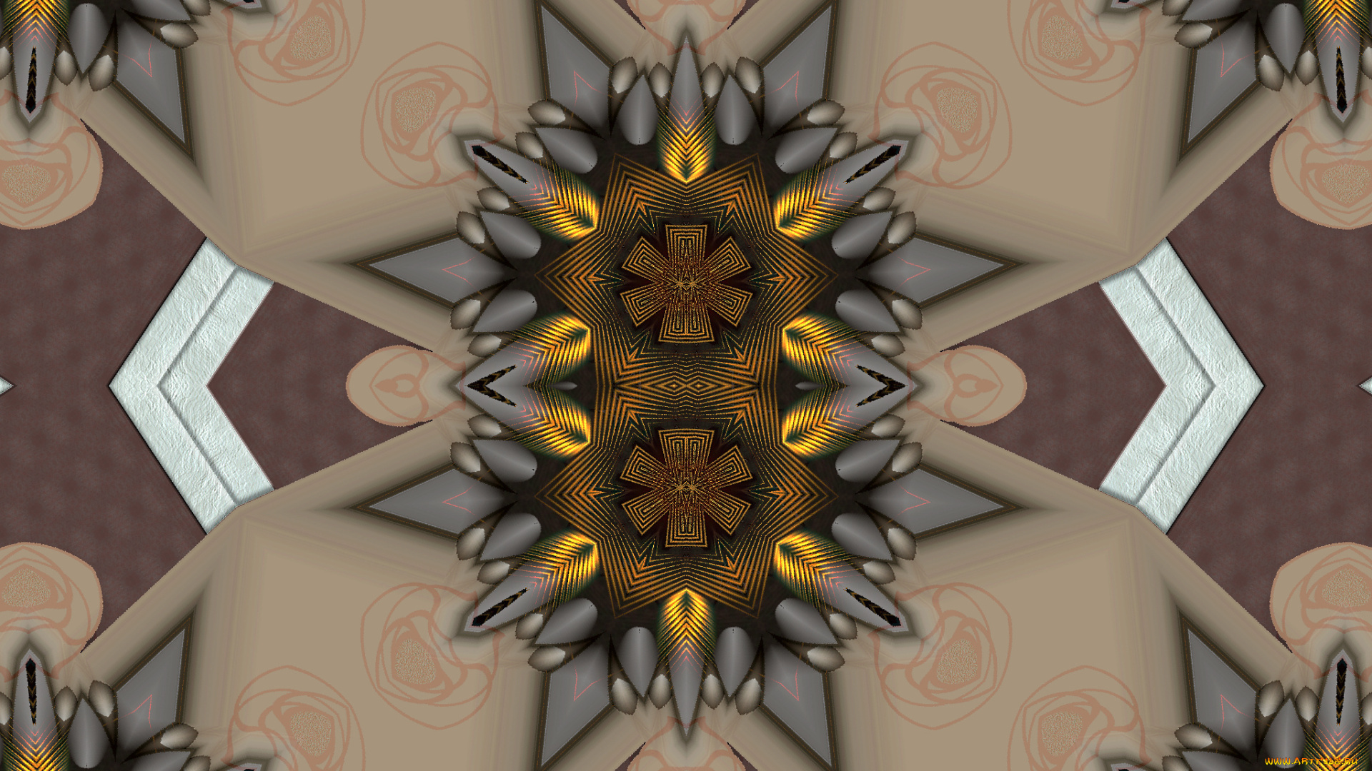 3д, графика, fractal, фракталы, цвета, узор, фон