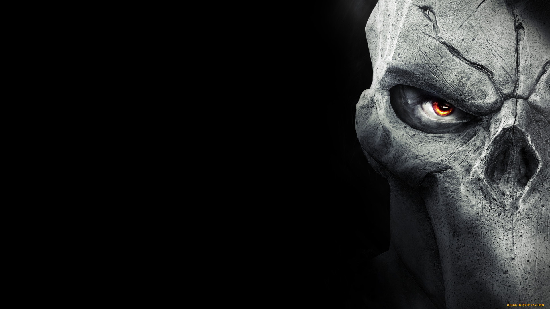 darksiders, видео, игры, череп