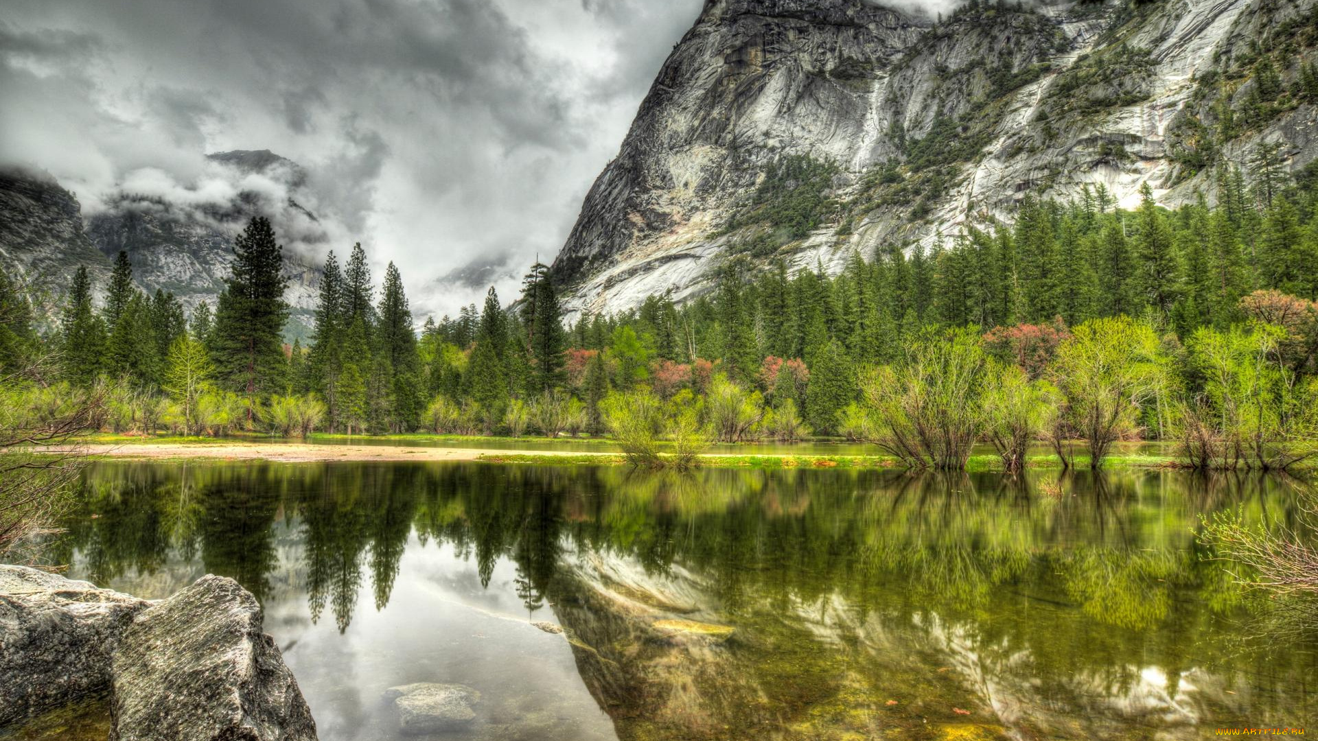 outstanding, landscape, природа, реки, озера, горы, лес, озеро