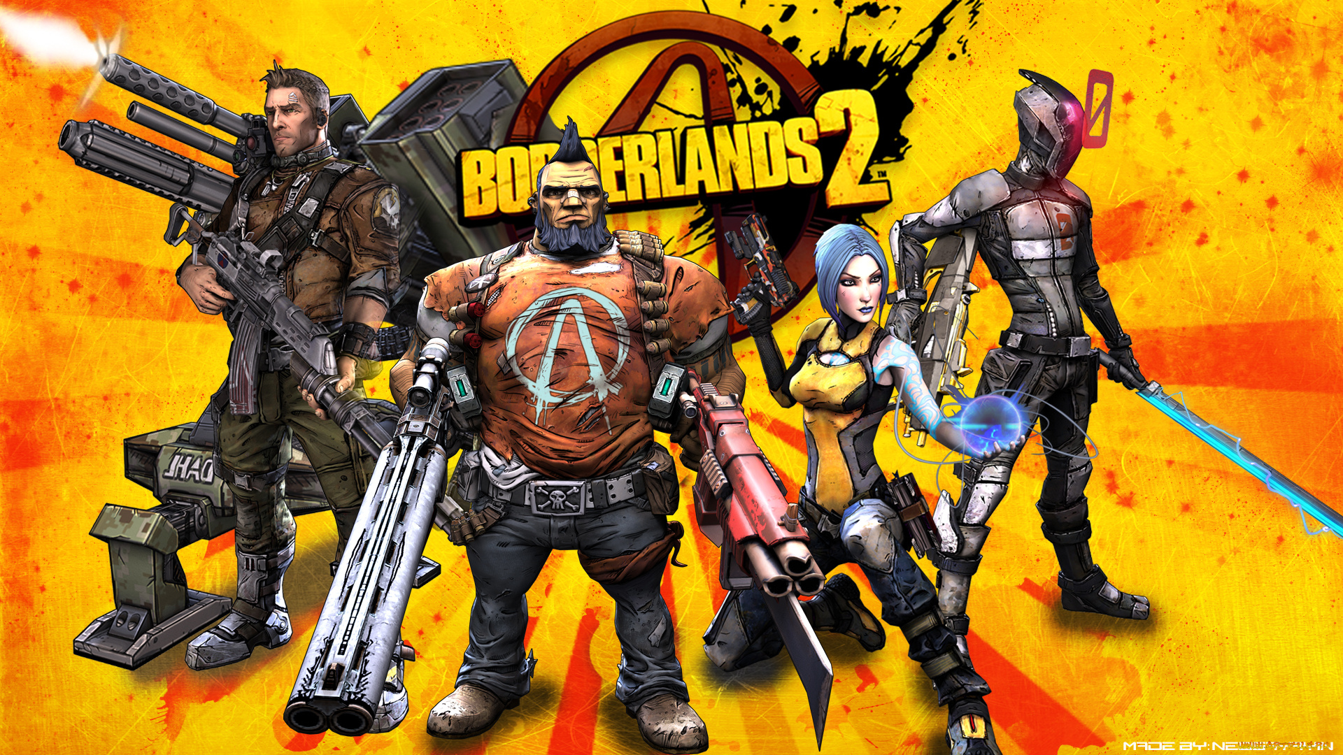 видео, игры, borderlands, 2