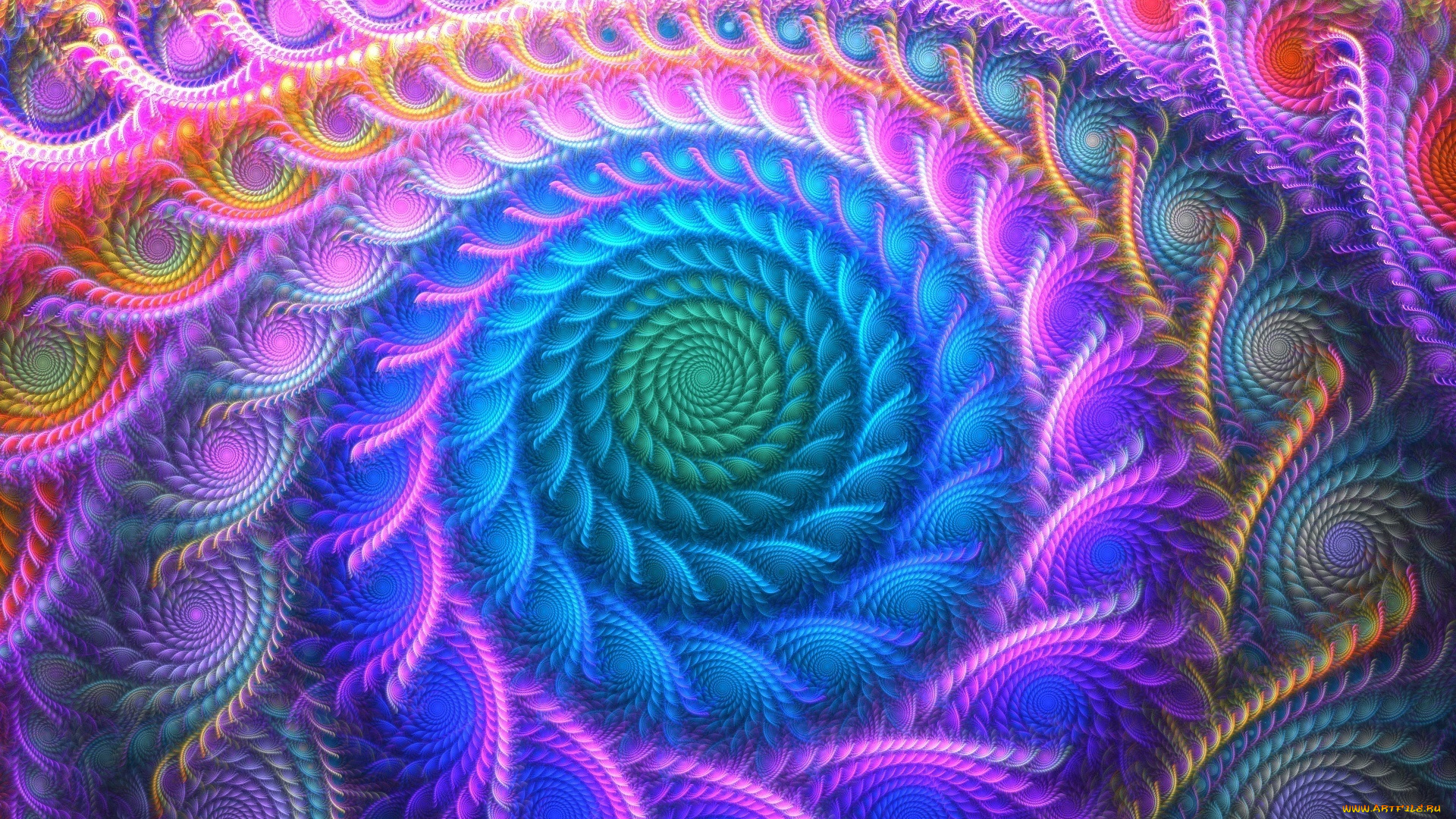 3д, графика, fractal, фракталы, узор