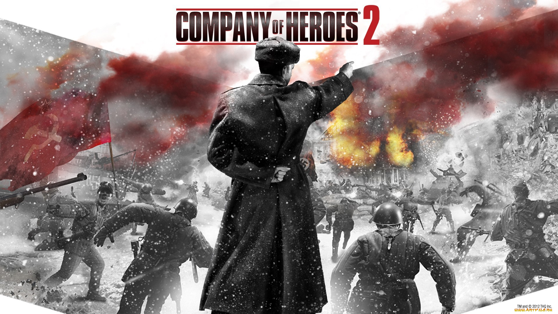company, of, heroes, видео, игры, атака