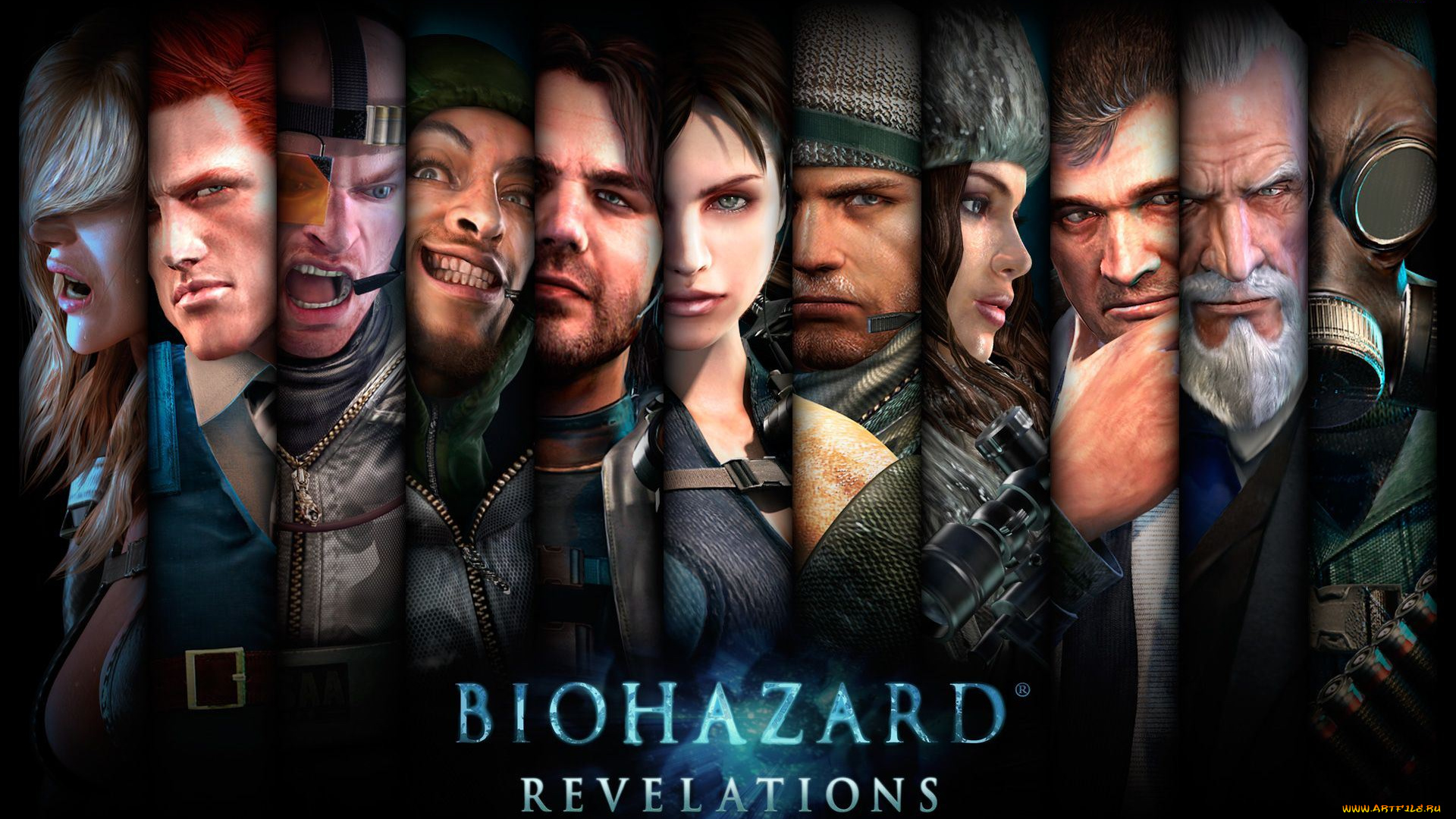 resident, evil, revelations, видео, игры, персонажи