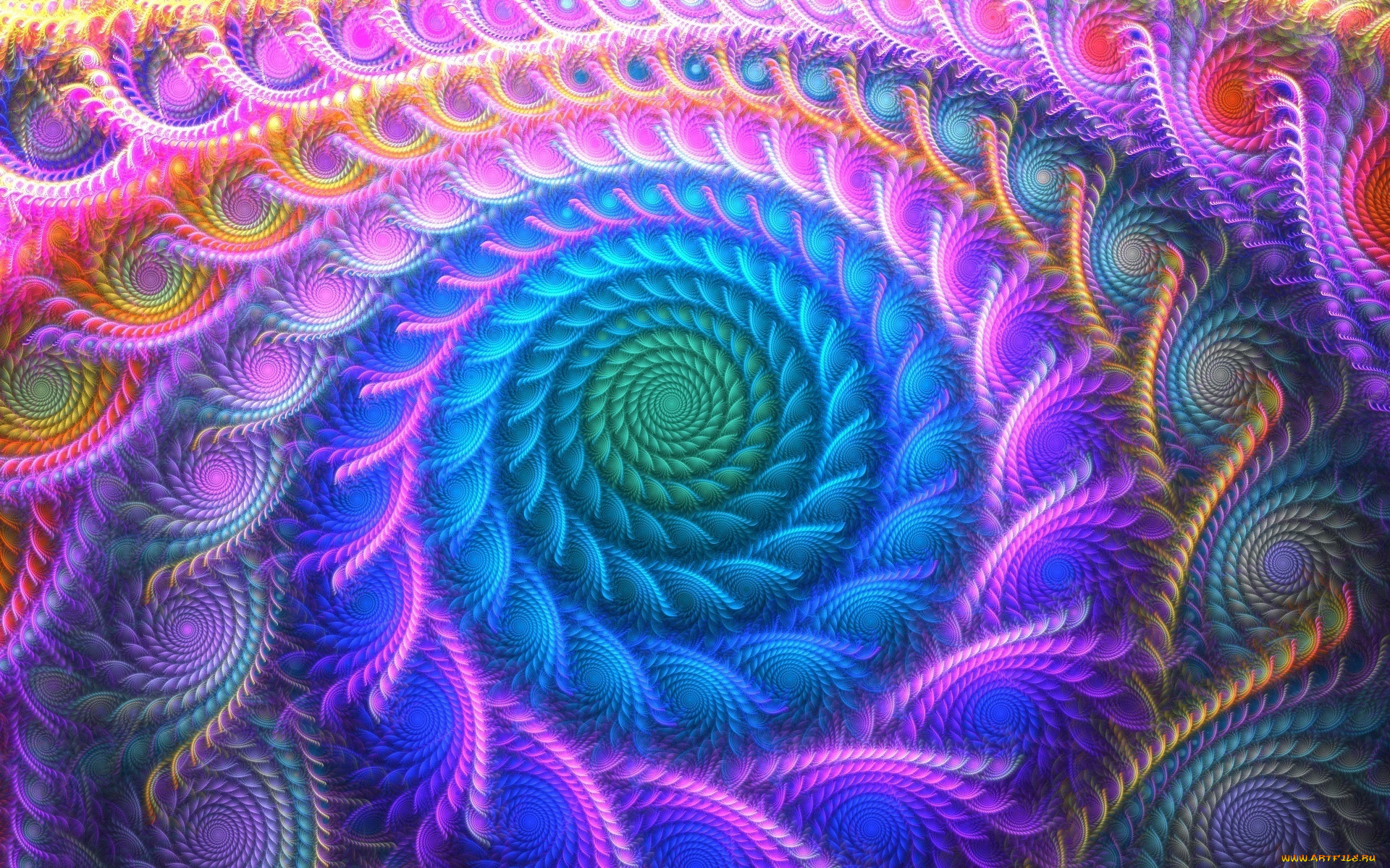 3д, графика, fractal, фракталы, узор