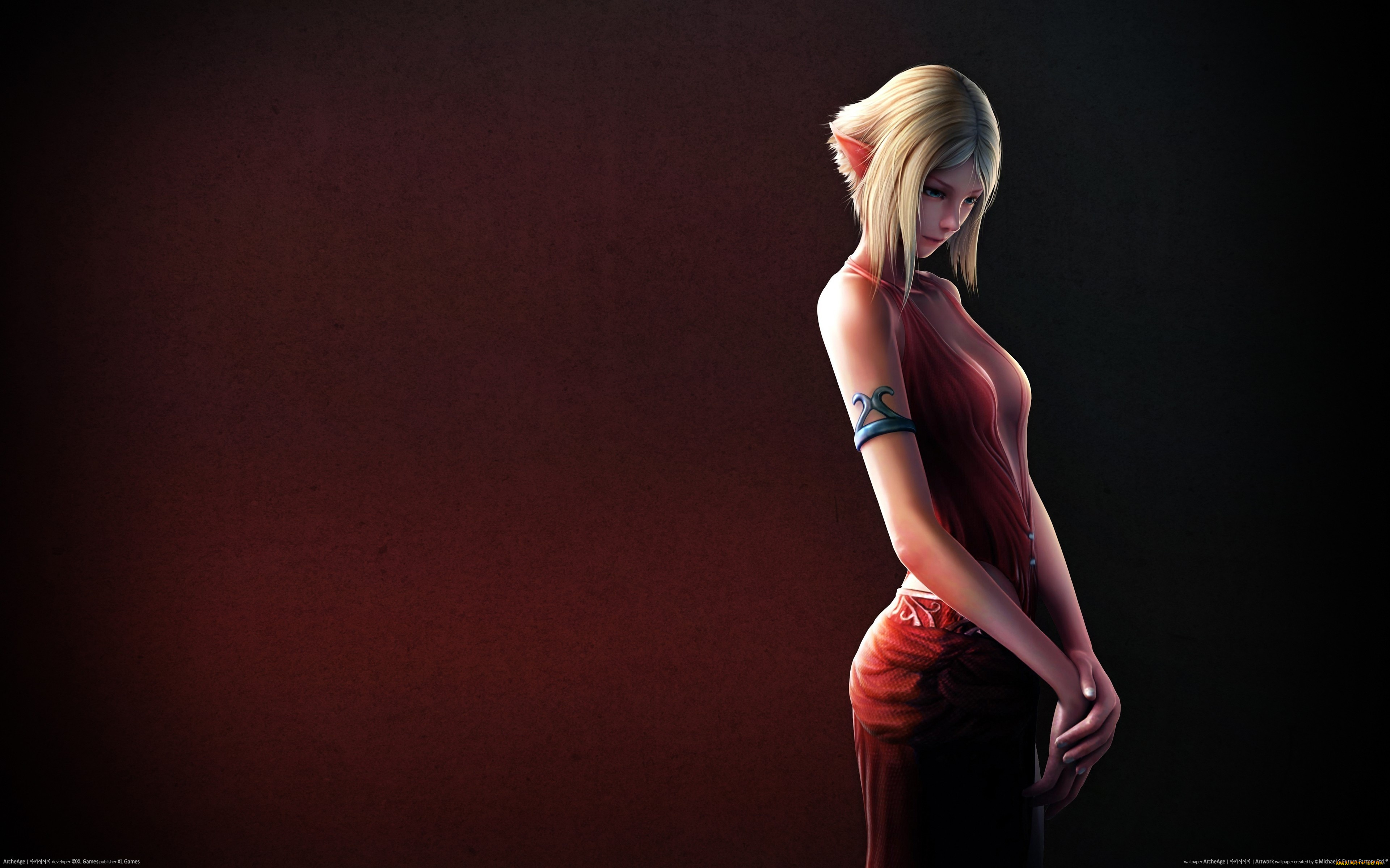 3д, графика, elves, эльфы, эльфийка