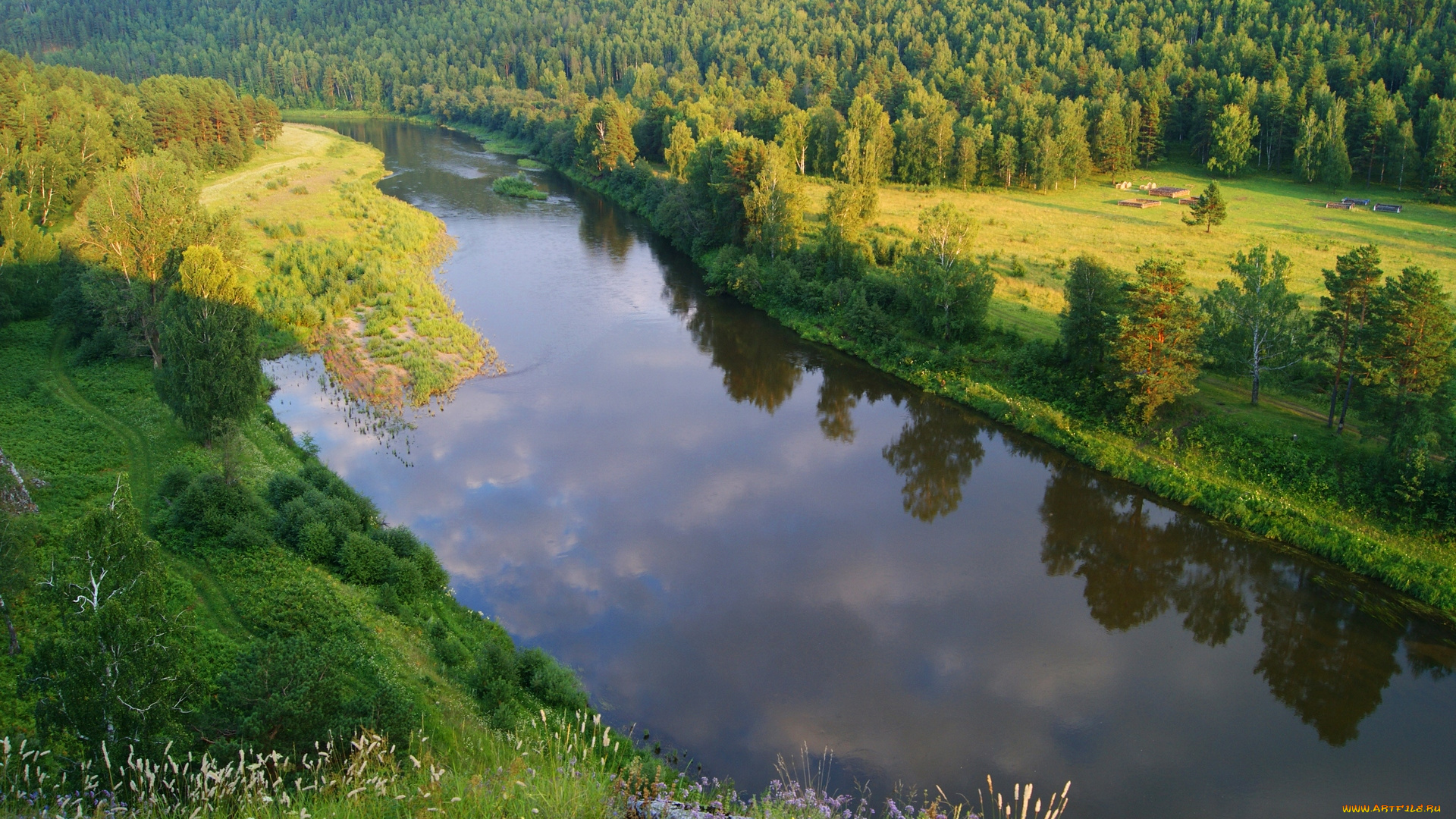 природа, реки, озера, река, уфа