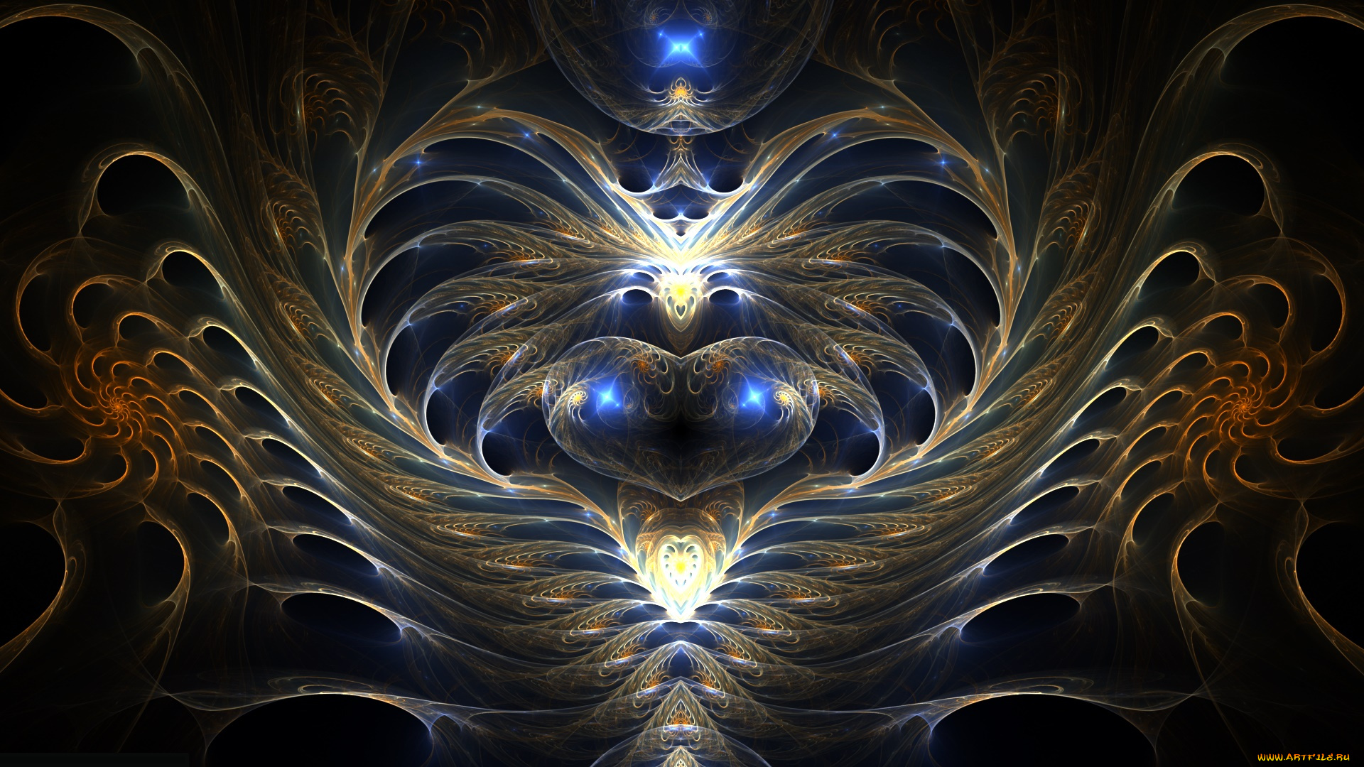 3д, графика, фракталы, , fractal, узор, фон, цвета
