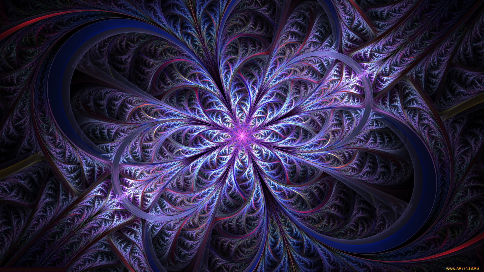 3д, графика, фракталы, , fractal, узор, фон, цвета