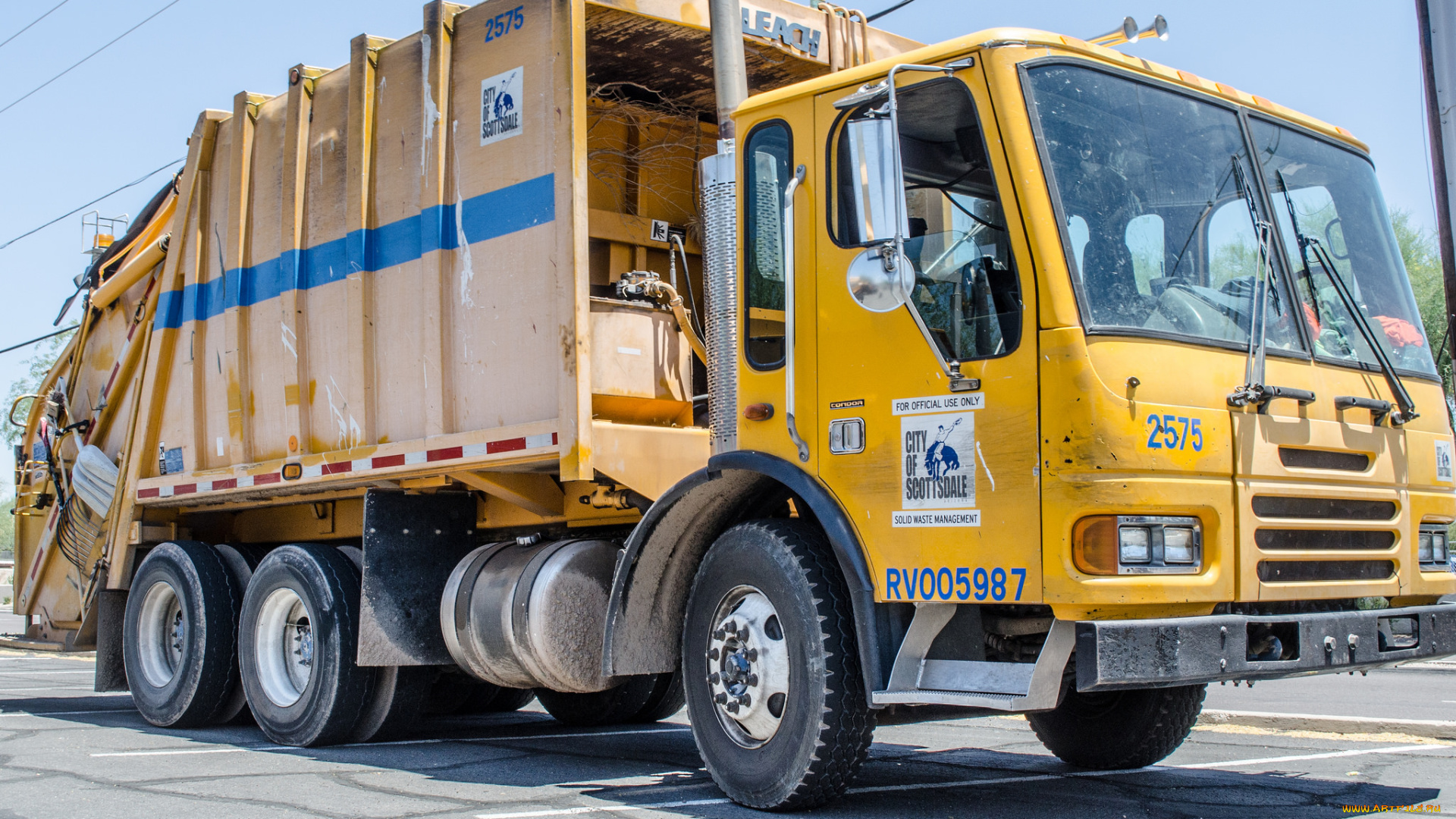 автомобили, мусоровозы, мусорщик