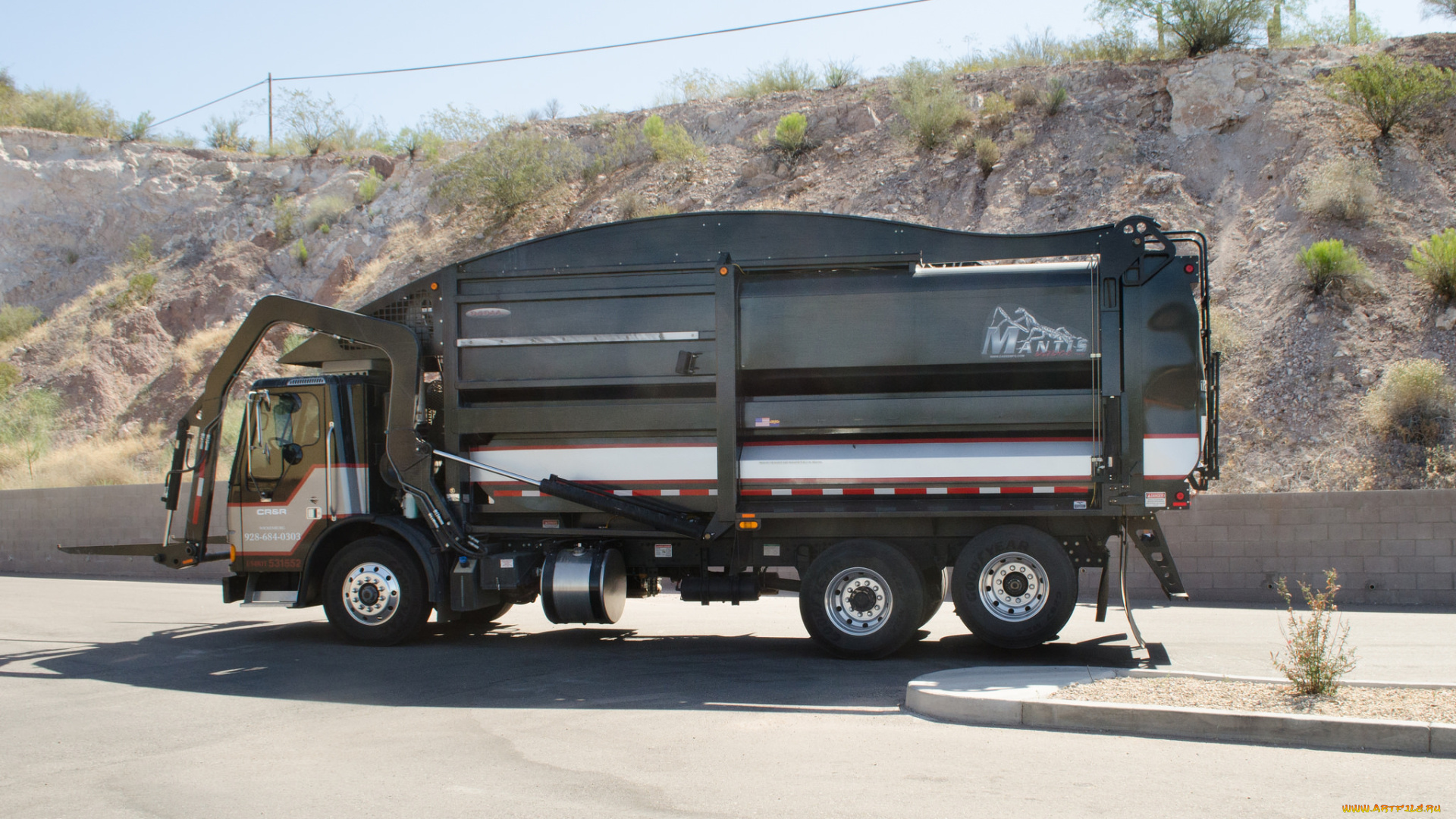 автомобили, мусоровозы, мусорщик