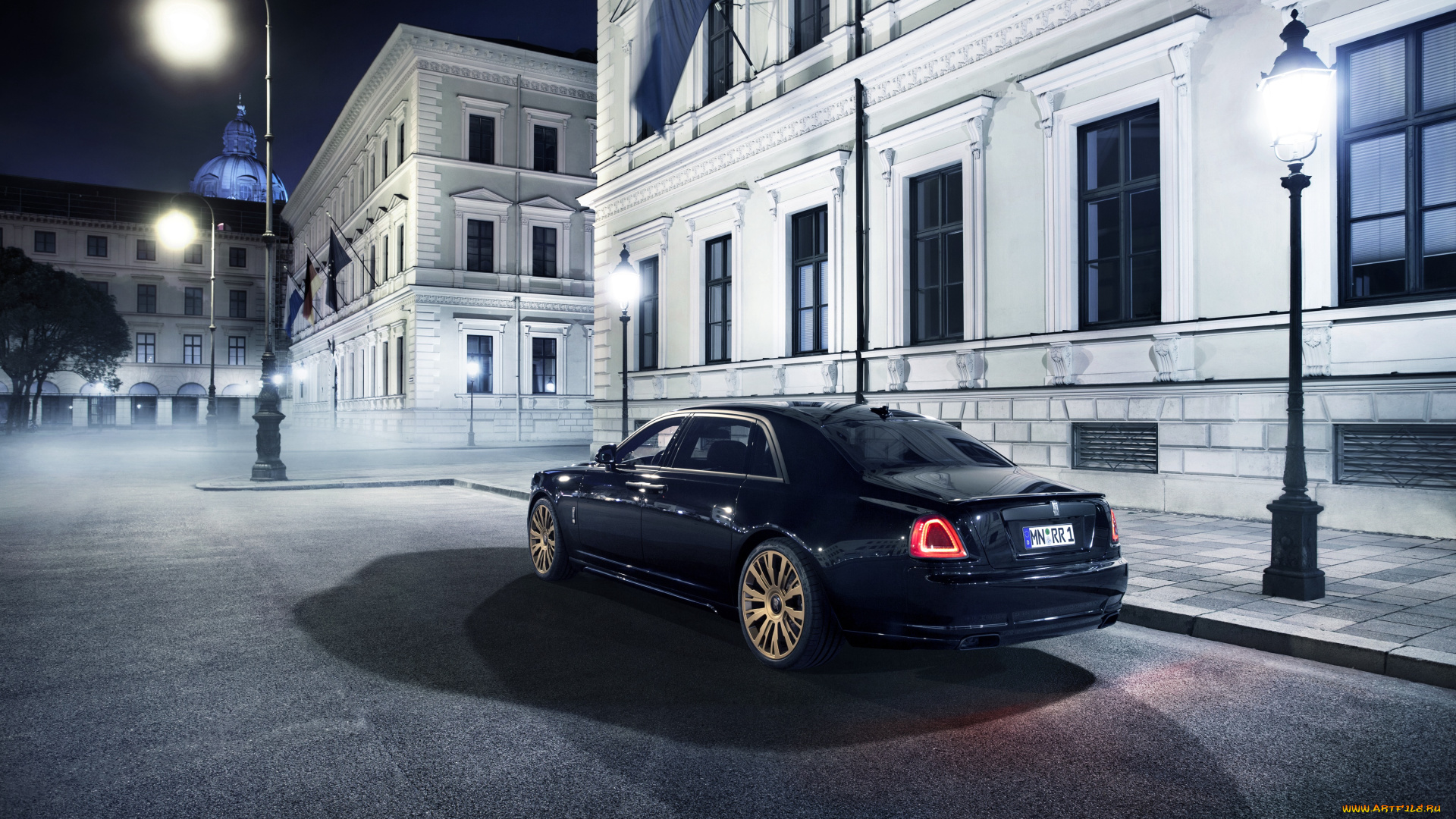 автомобили, rolls-royce, spofec, black, one, 2015г, темный