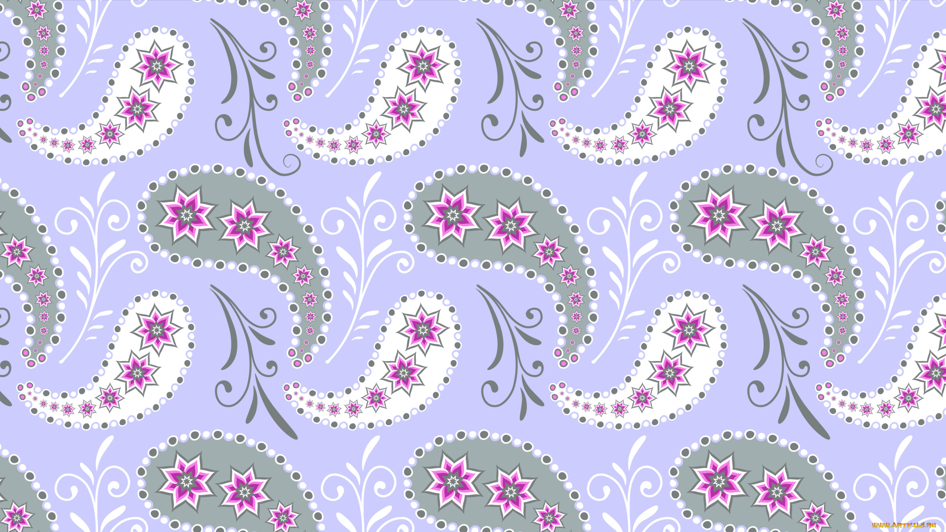 векторная, графика, цветы, , flowers, текстура, pattern, узор, турецкий, огурец