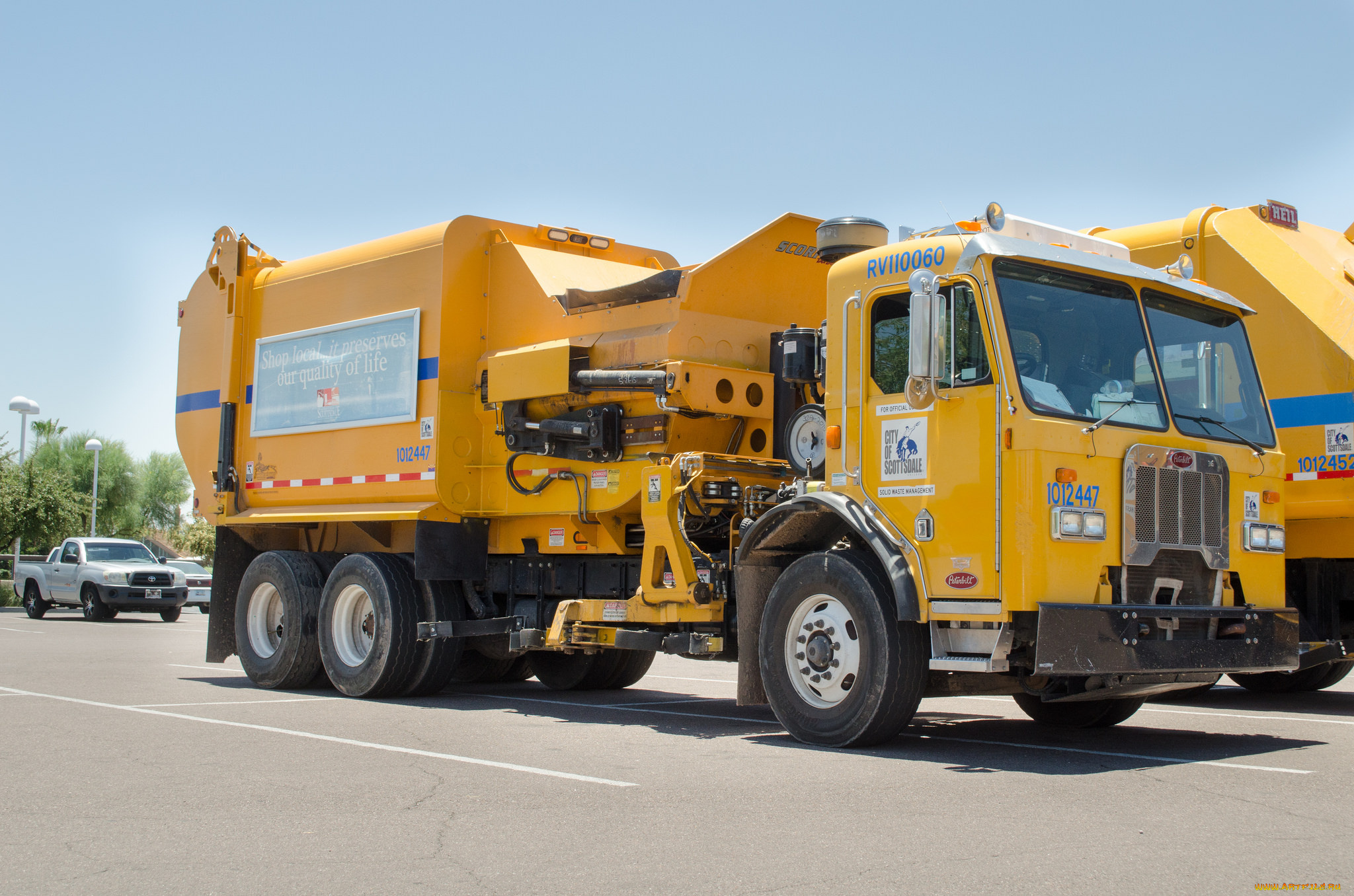 автомобили, мусоровозы, мусорщик