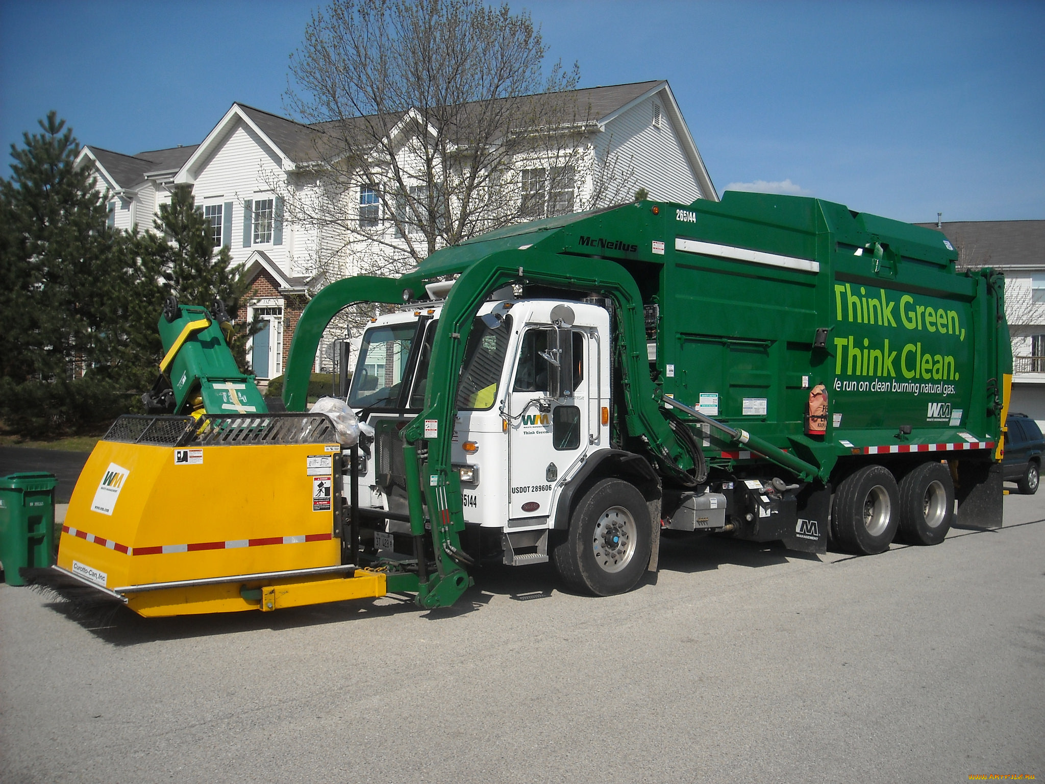 автомобили, мусоровозы, мусорщик