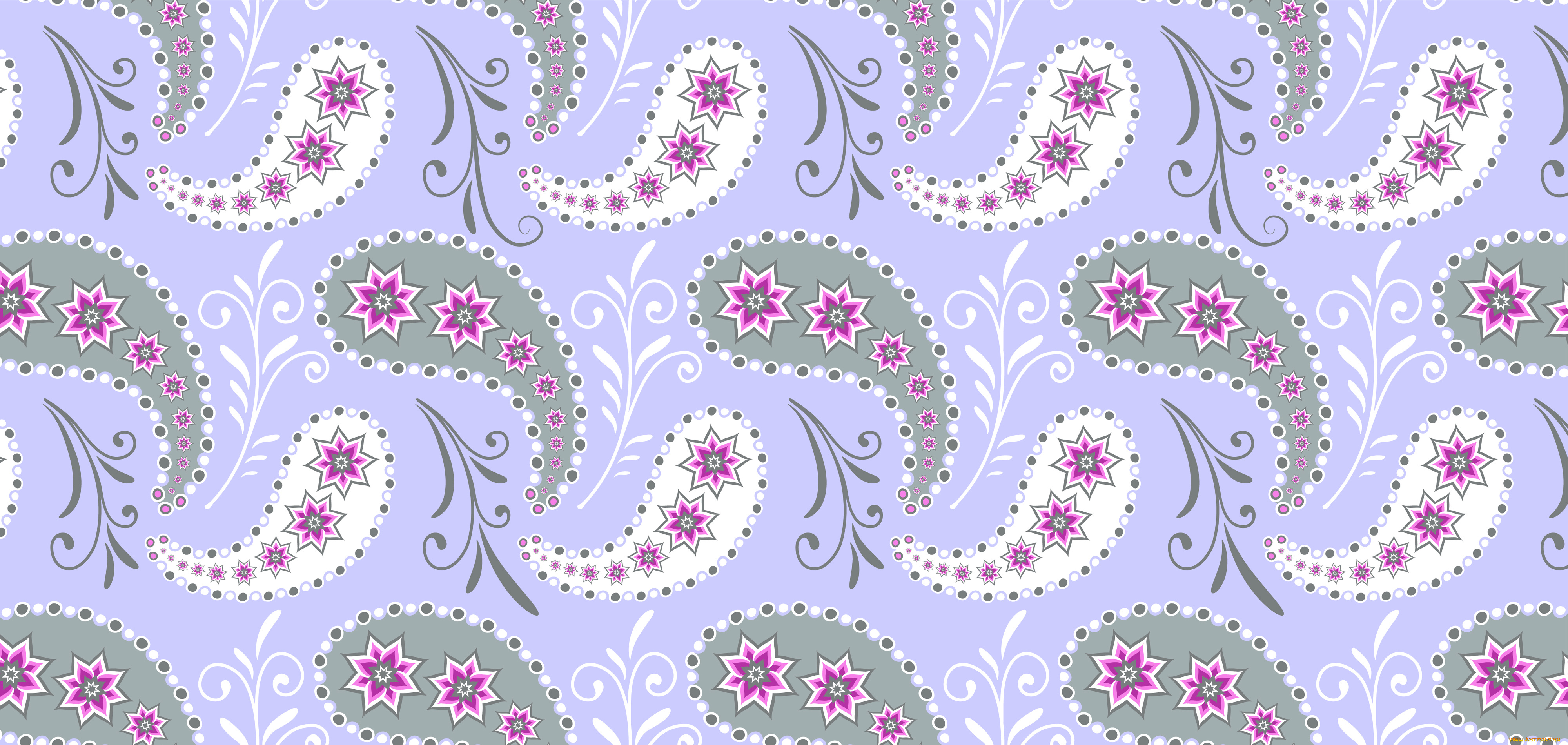 векторная, графика, цветы, , flowers, текстура, pattern, узор, турецкий, огурец