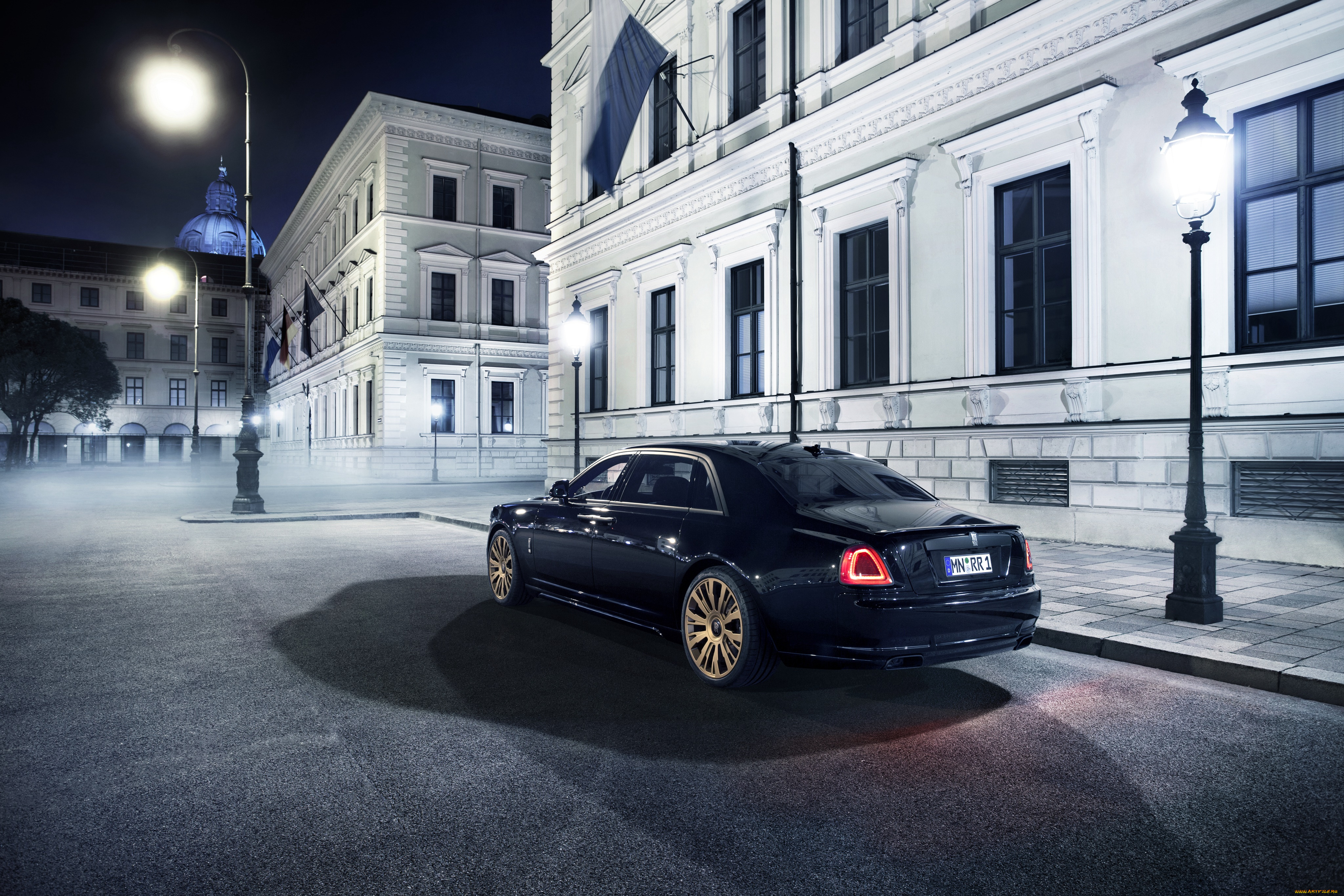 автомобили, rolls-royce, spofec, black, one, 2015г, темный