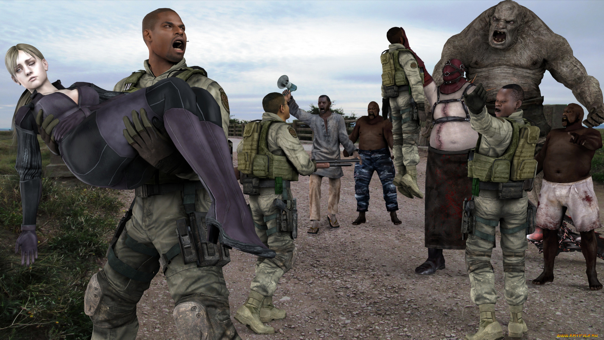 3д, графика, фантазия, , fantasy, люди