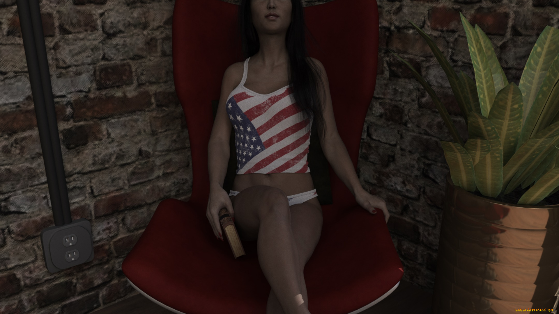 3д, графика, люди, , people, девушка, взгляд, фон