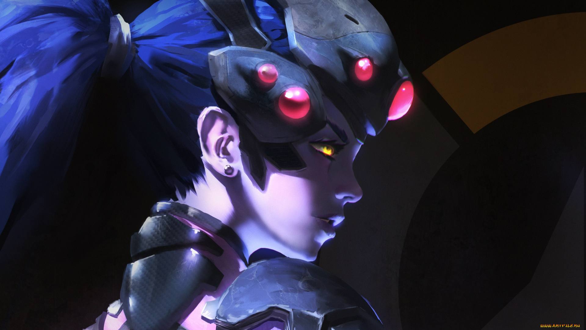 видео, игры, overwatch, девушка