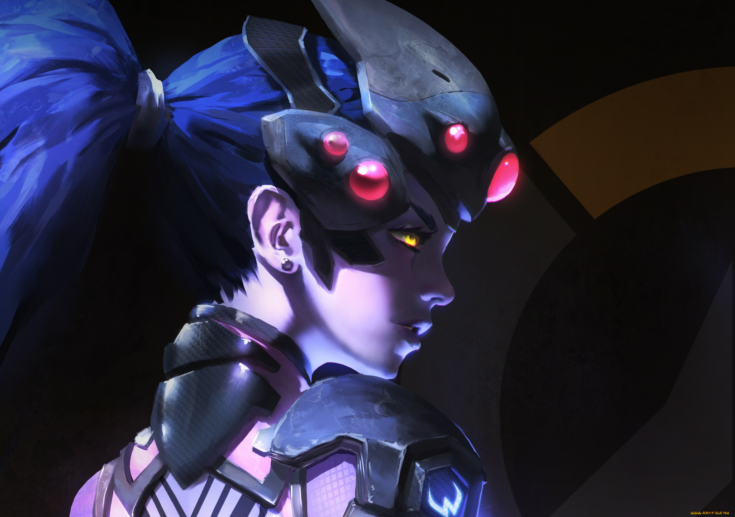 видео, игры, overwatch, девушка