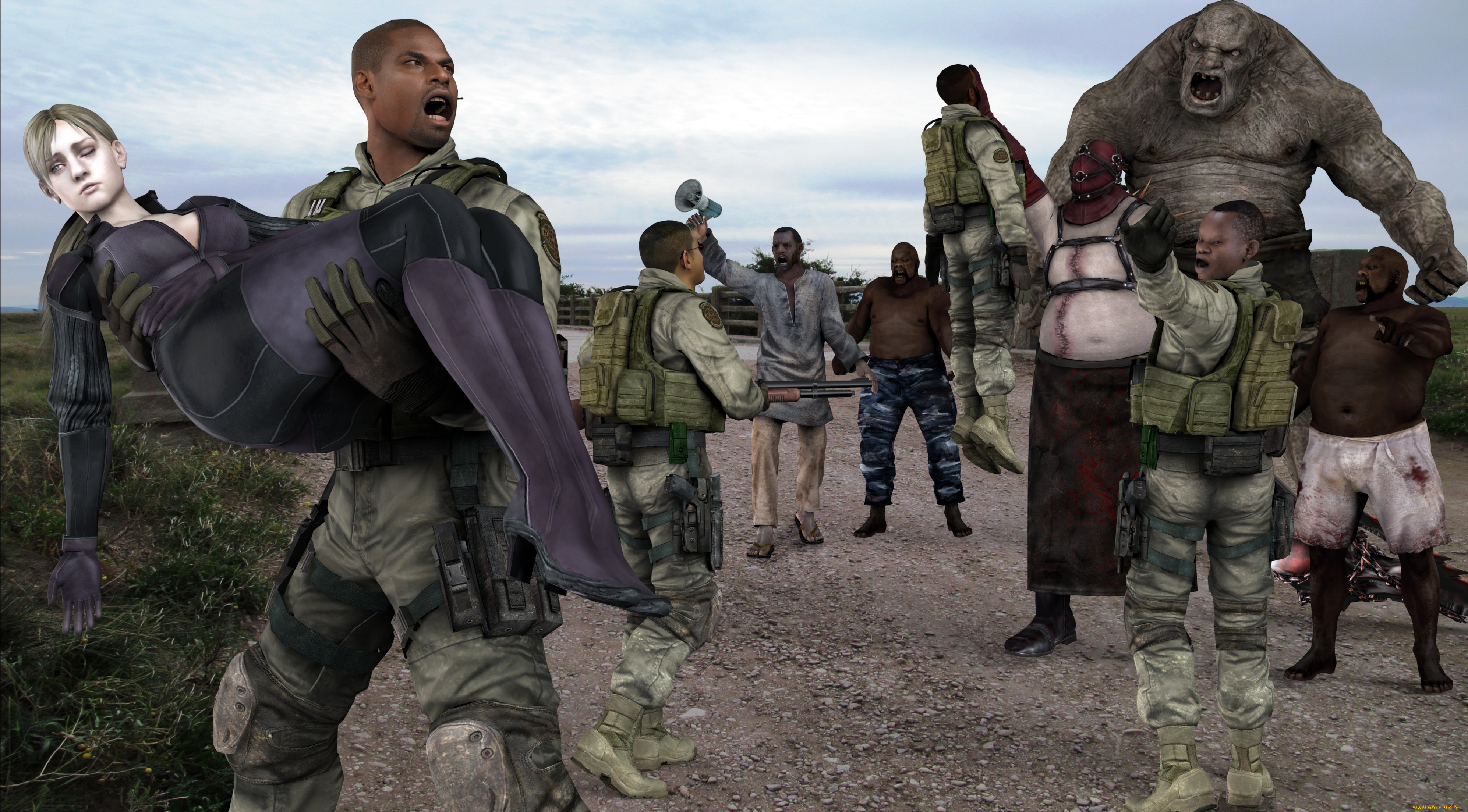 3д, графика, фантазия, , fantasy, люди