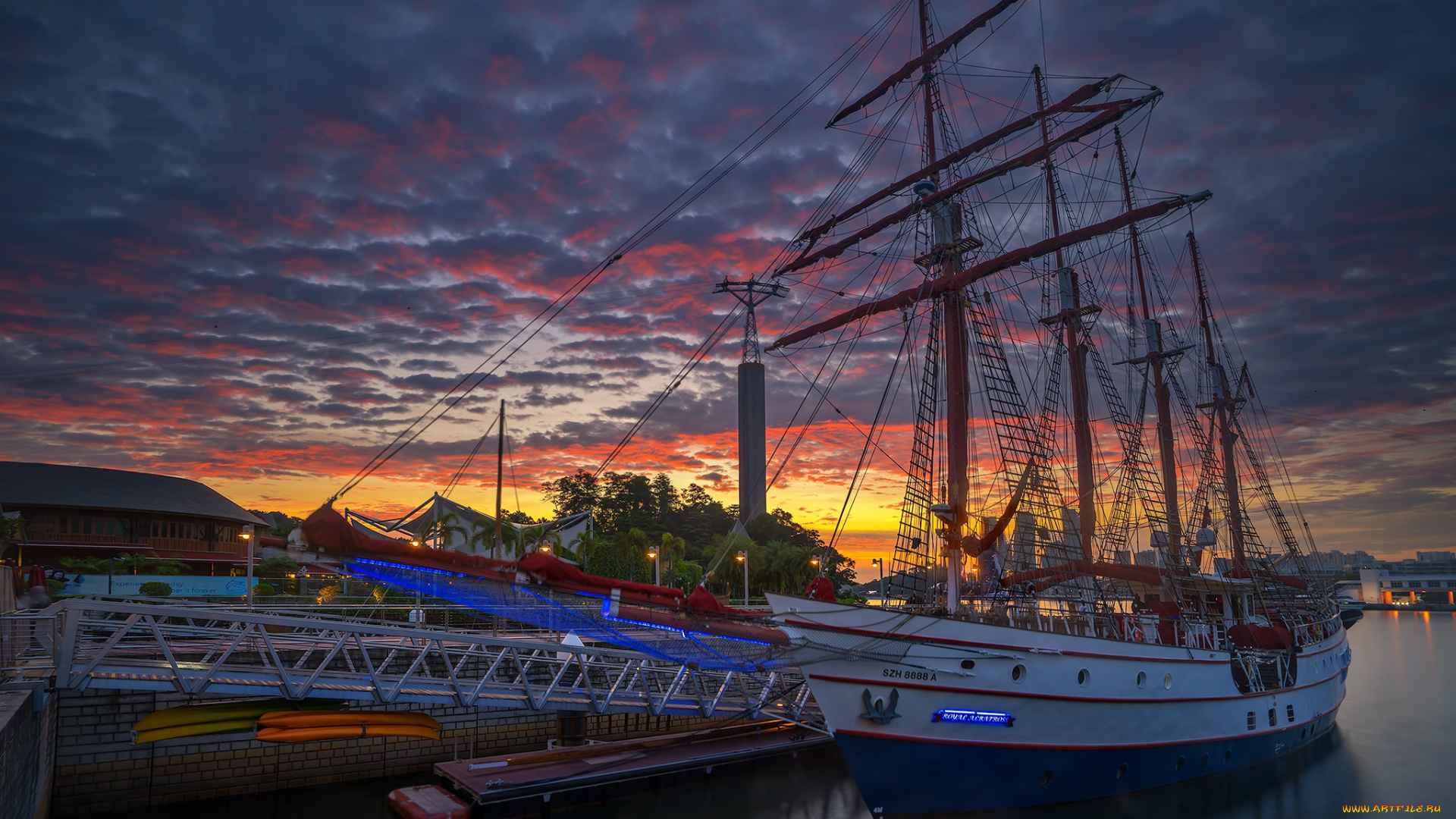 корабли, парусники, мачты, паруса