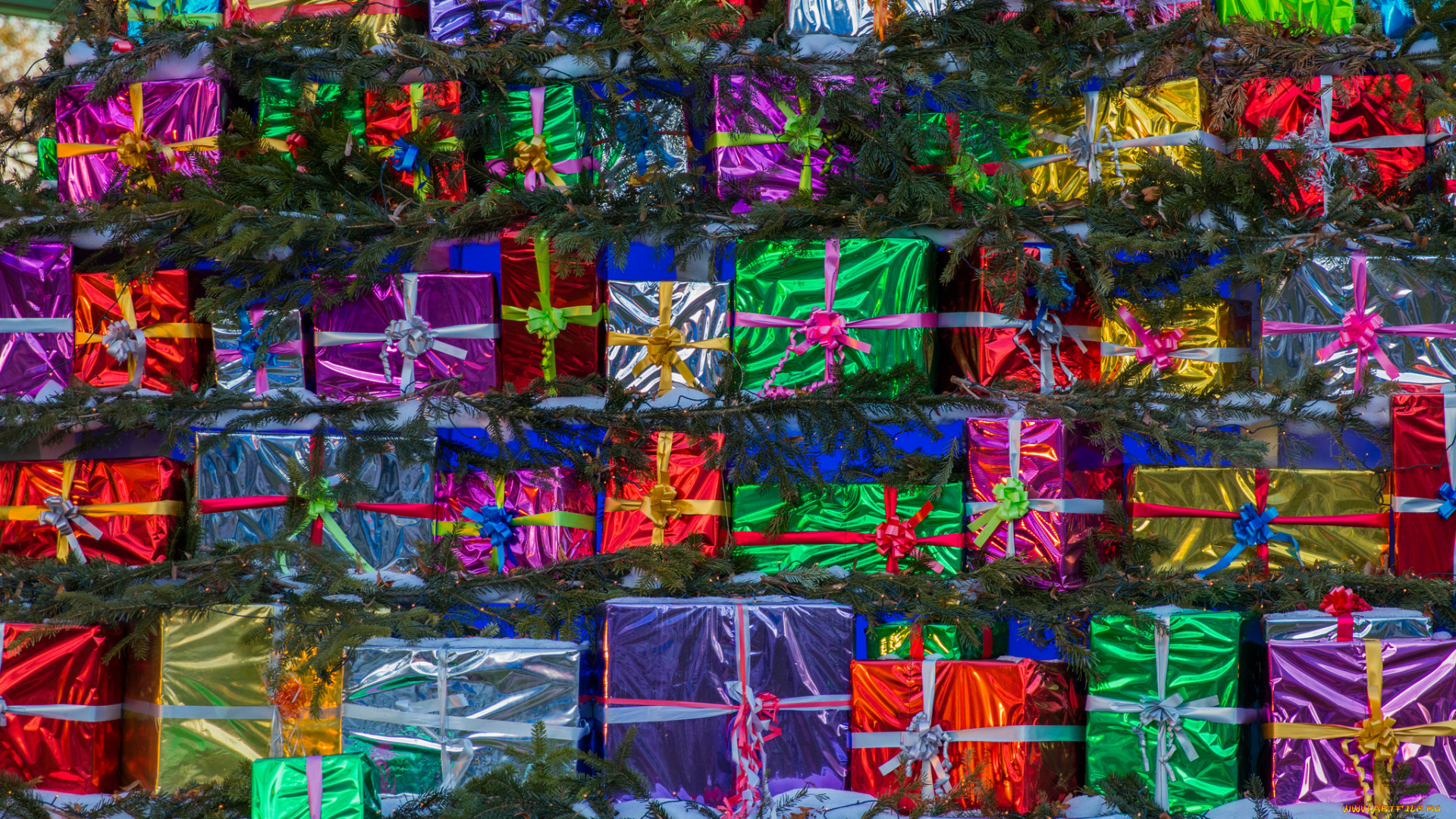 праздничные, подарки, и, коробочки, подарки