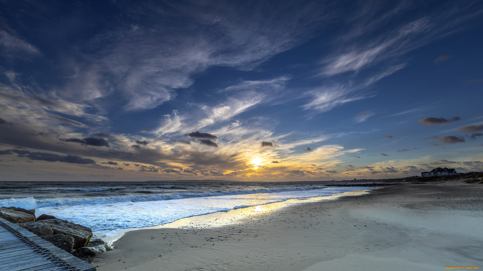 природа, восходы, закаты, простор