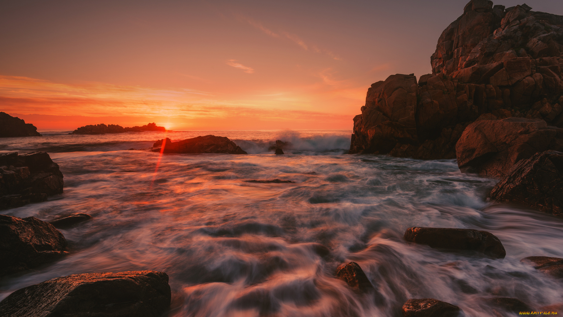 природа, восходы, закаты, рассвет