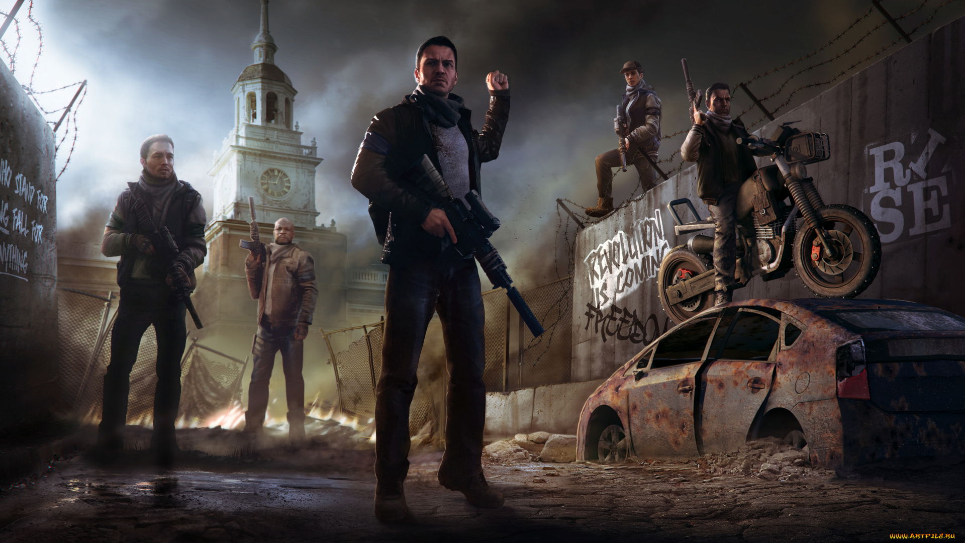 видео, игры, homefront, , the, revolution, the, revolution, action, шутер