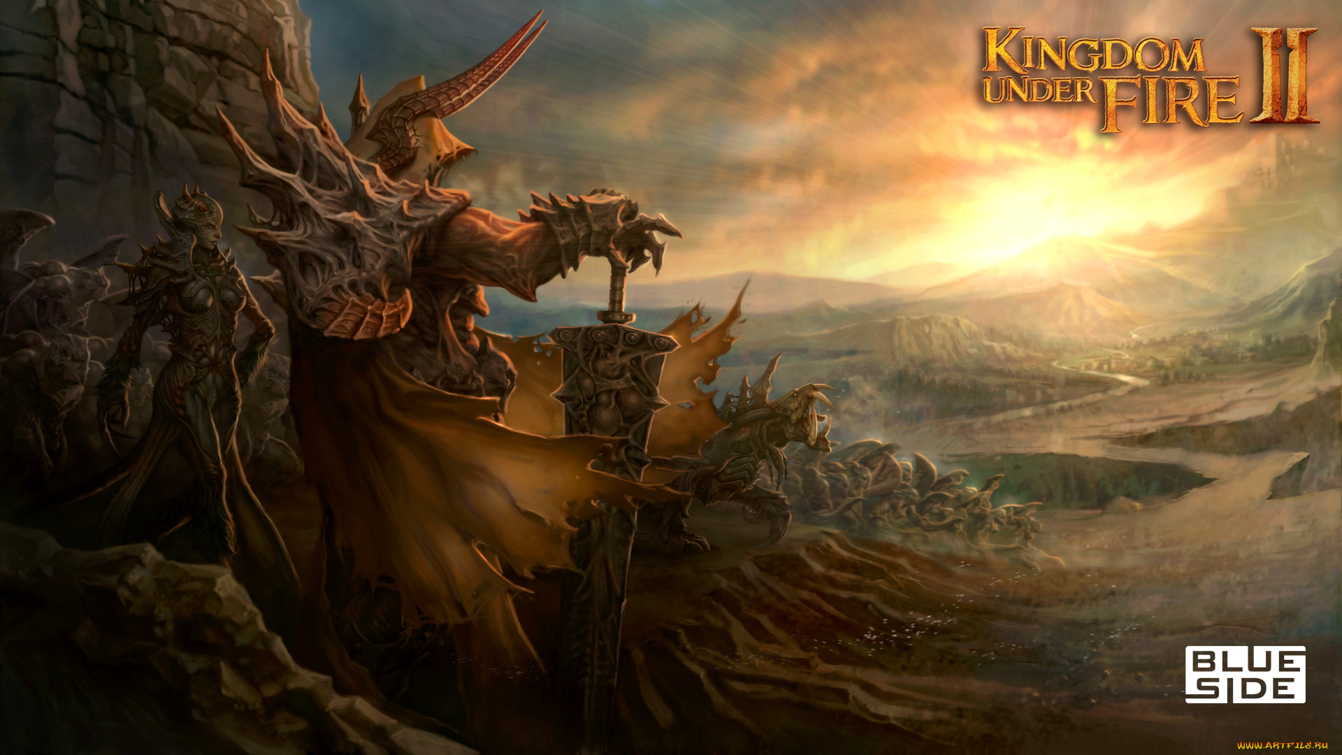 видео, игры, kingdom, under, fire, ii, kingdom, under, fire, ii, онлайн, стратегия