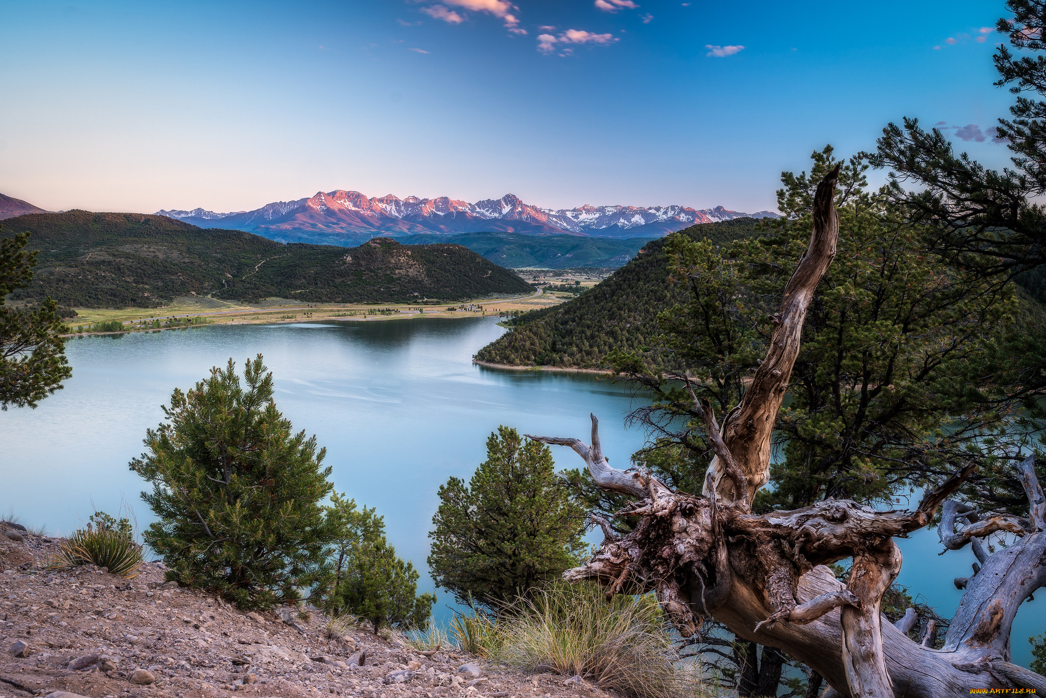 природа, реки, озера, река, лес