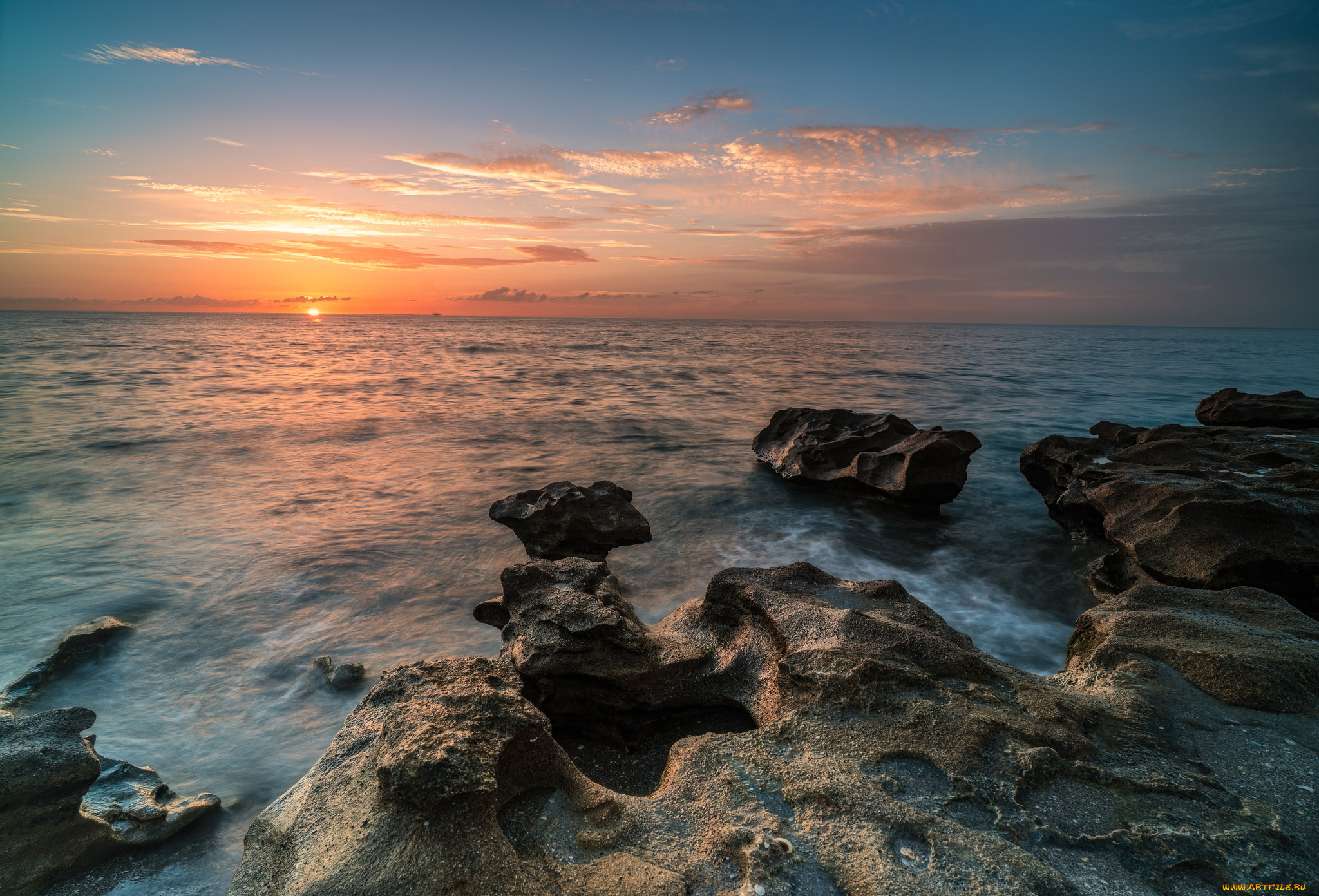 природа, восходы, закаты, рассвет