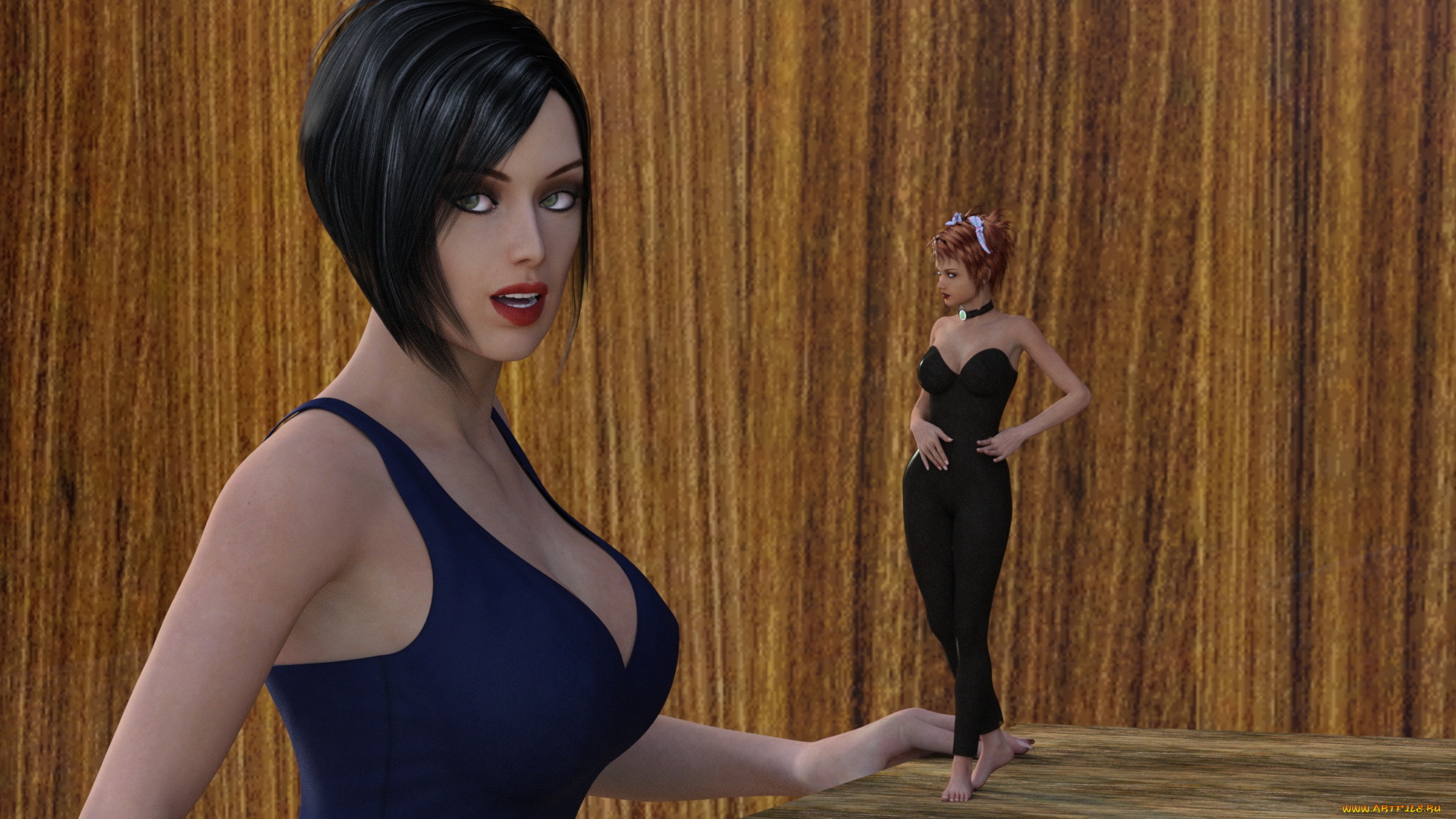 3д, графика, фантазия, , fantasy, фон, взгляд, девушка