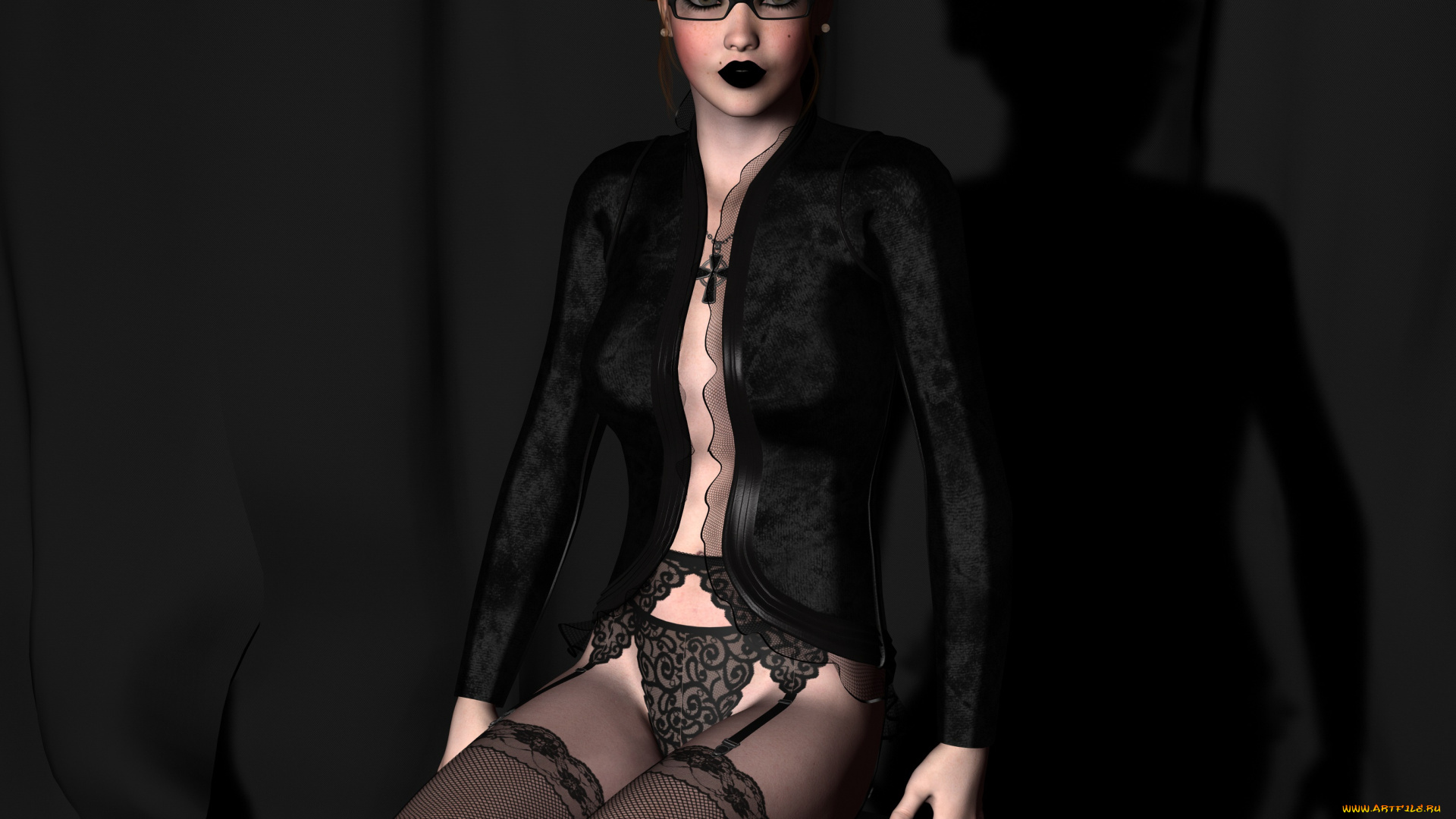 3д, графика, люди, , people, девушка, фон, взгляд