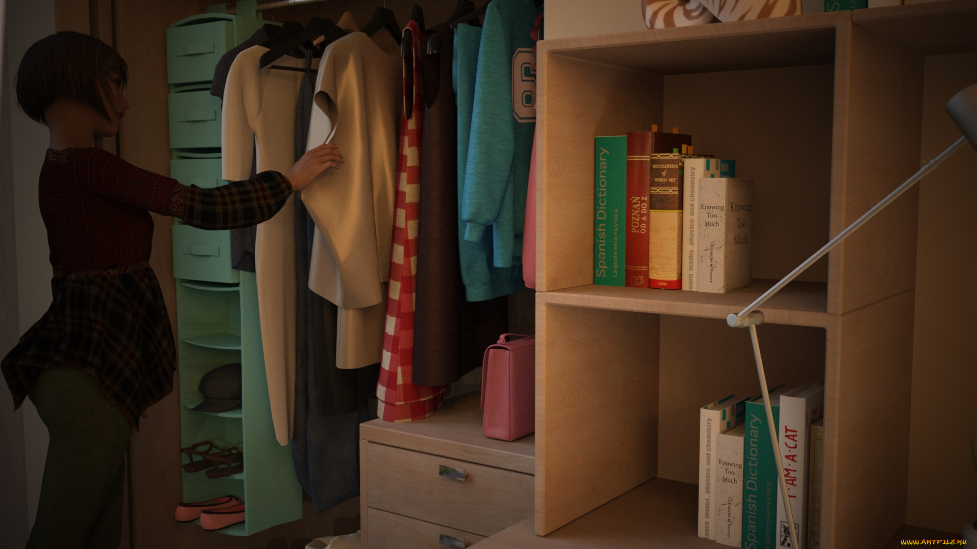 3д, графика, люди, , people, фон, взгляд, девушка