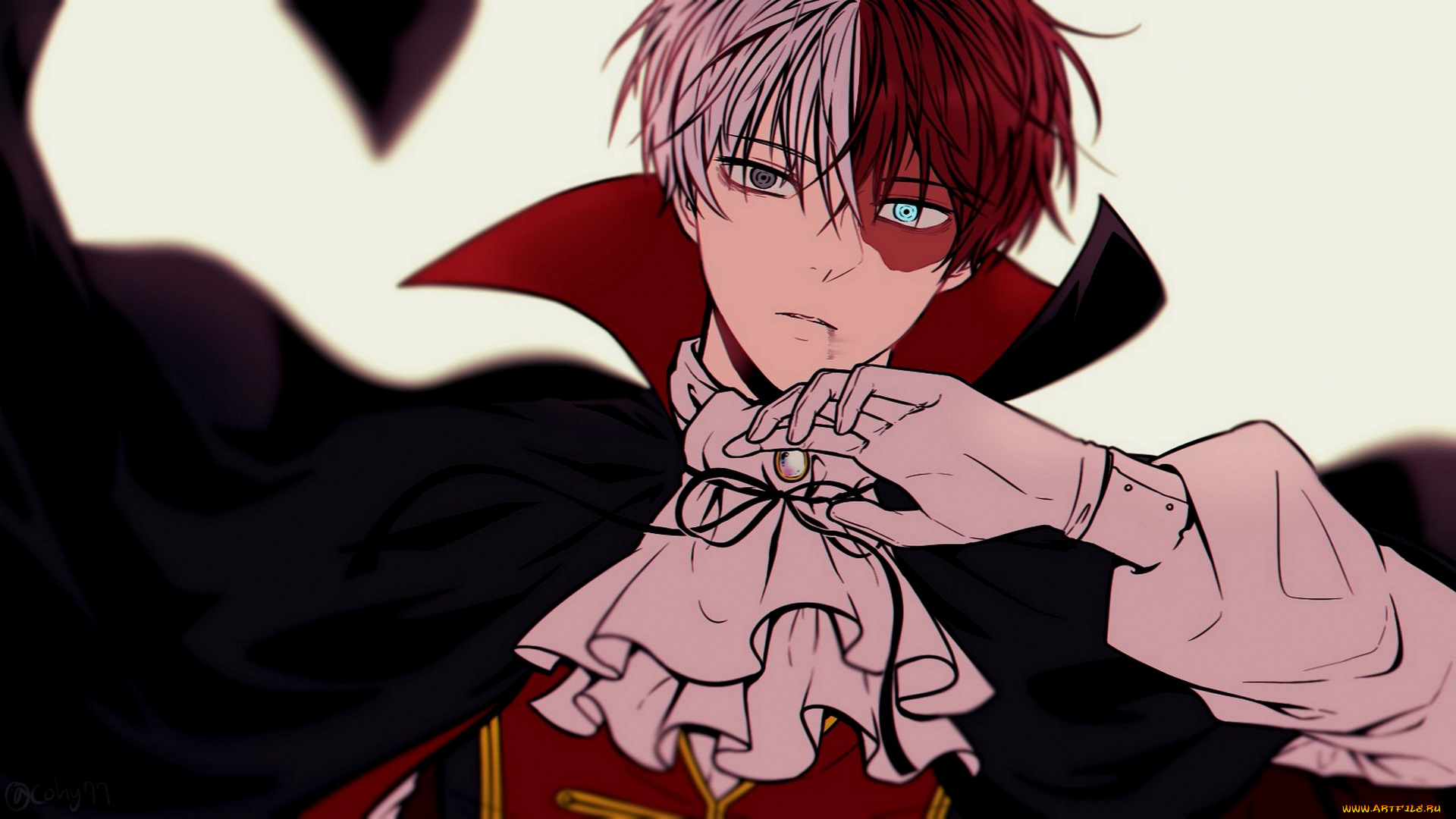 аниме, boku, no, hero, academia, шото