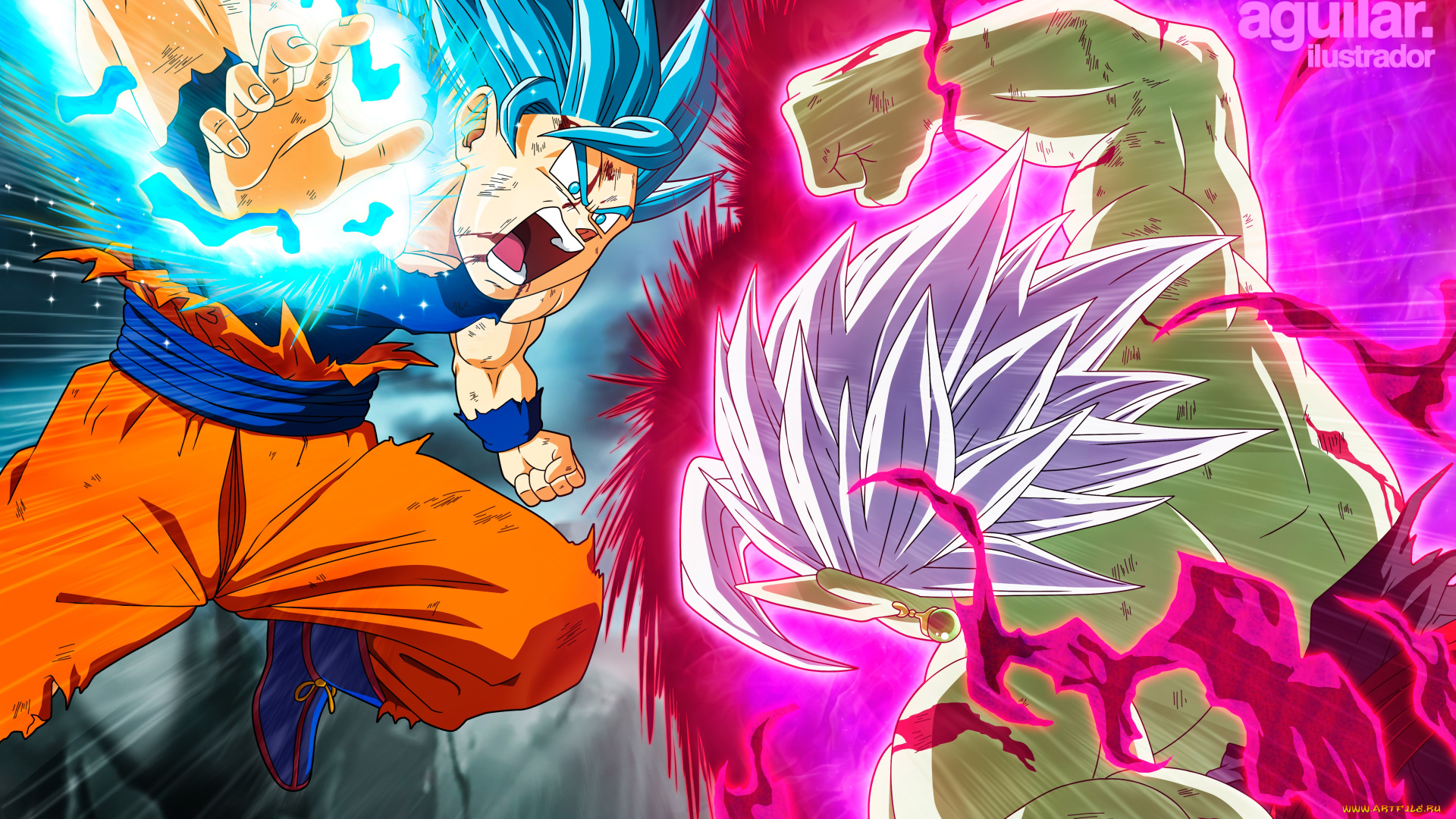 аниме, dragon, ball, парни